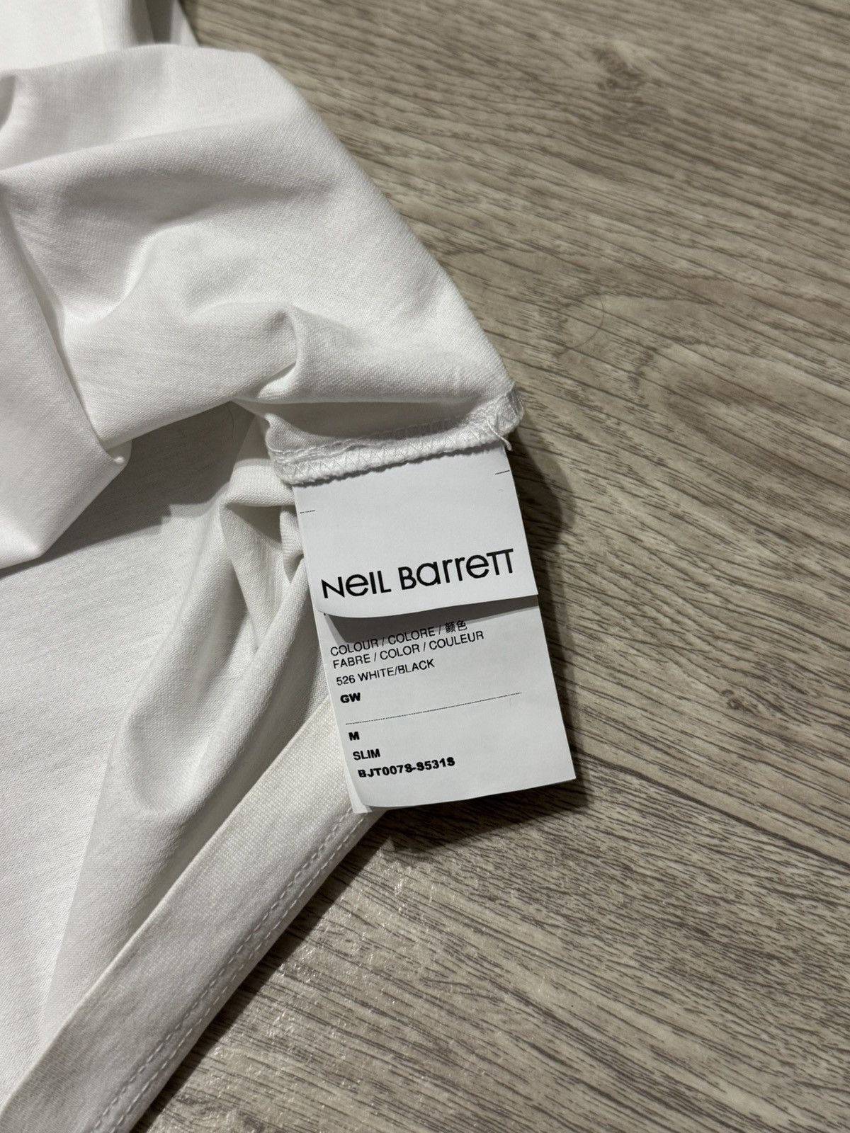 Neil Barrett 🔷Neil Barrett Thunderbolt T-shirt🔷 Size US M / EU 48-50 / 2 - 5 Thumbnail