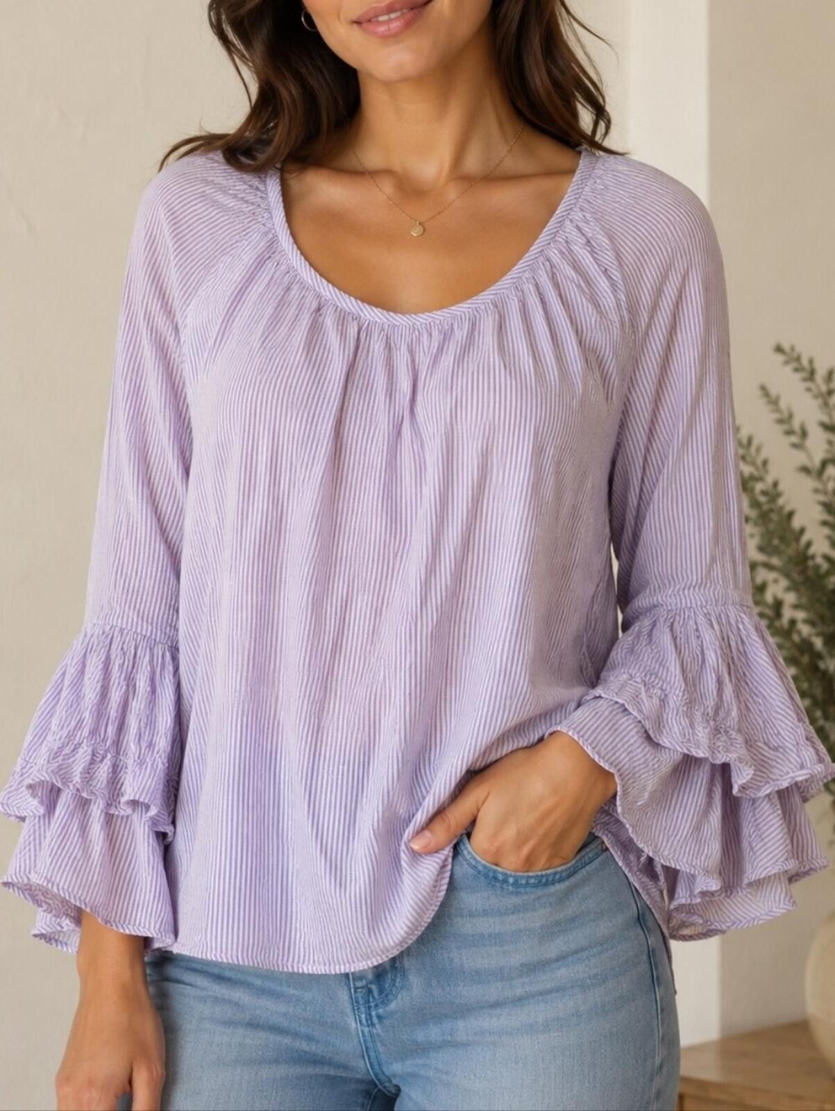 The Old Curiosity Shop Cupio Blouse Size L / US 10 / IT 46 - 1 Thumbnail