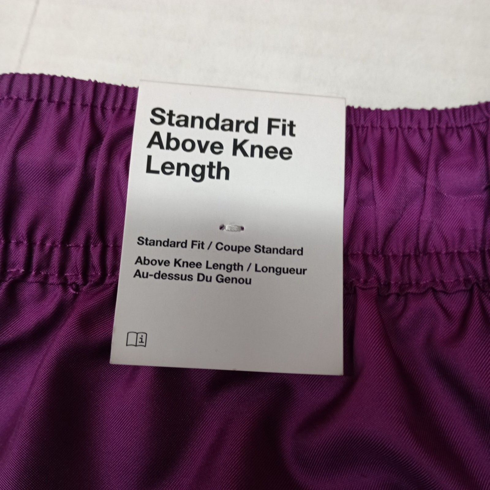 Nike Nike Men's Lined Essential Club Woven Shorts Size 2XL Purple Size US 40 / EU 56 - 8 Thumbnail