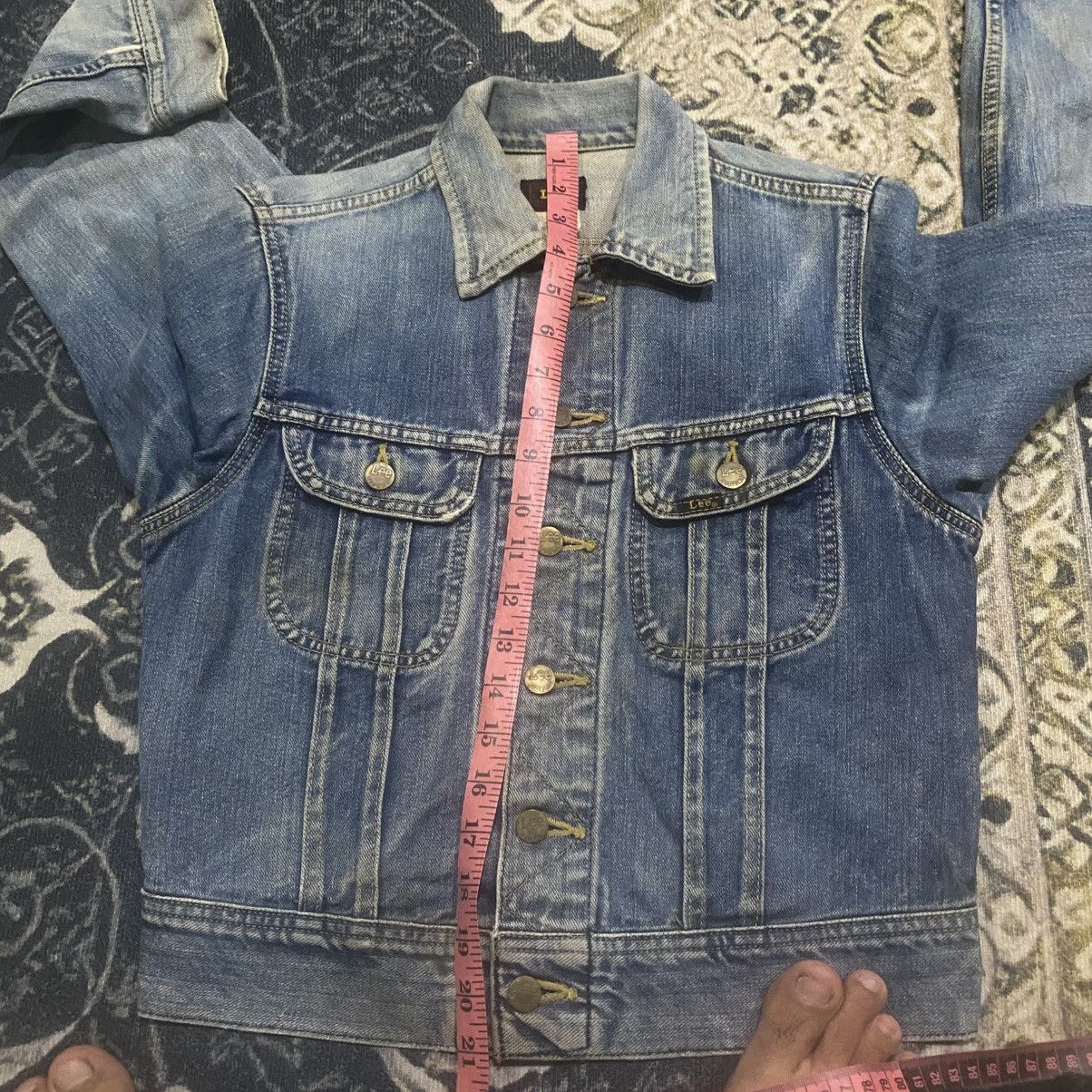 Lee Vintage Lee Denim Trucker Jacket Distressed Faded 70s/80s Size US S / EU 44-46 / 1 - 21 Thumbnail