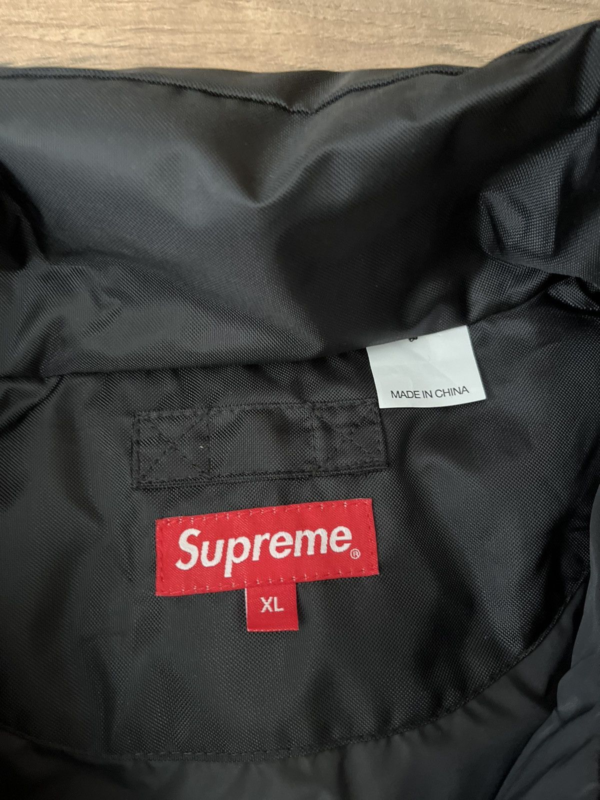 Supreme Supreme Stripe Puffer Jacket Size US XL / EU 56 / 4 - 15 Thumbnail