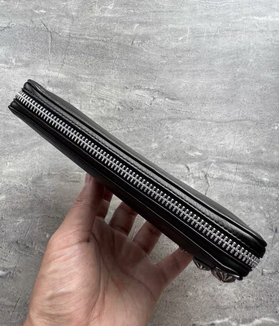Chrome Hearts Chrome Hearts Multi-Silver Sugar Cube Cross Sword Zip Wallet Size ONE SIZE - 7 Thumbnail