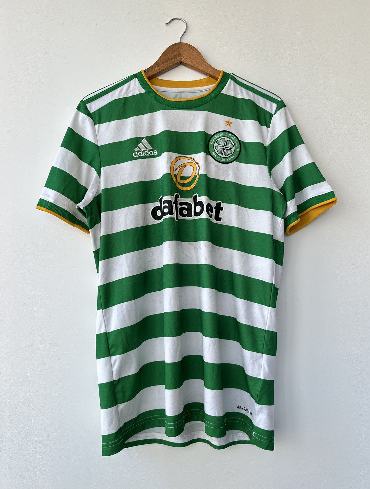 Adidas Celtic #30 Frimpong Player Issue 20/21 Home Shirt Adidas Size US M / EU 48-50 / 2 - 2 Thumbnail