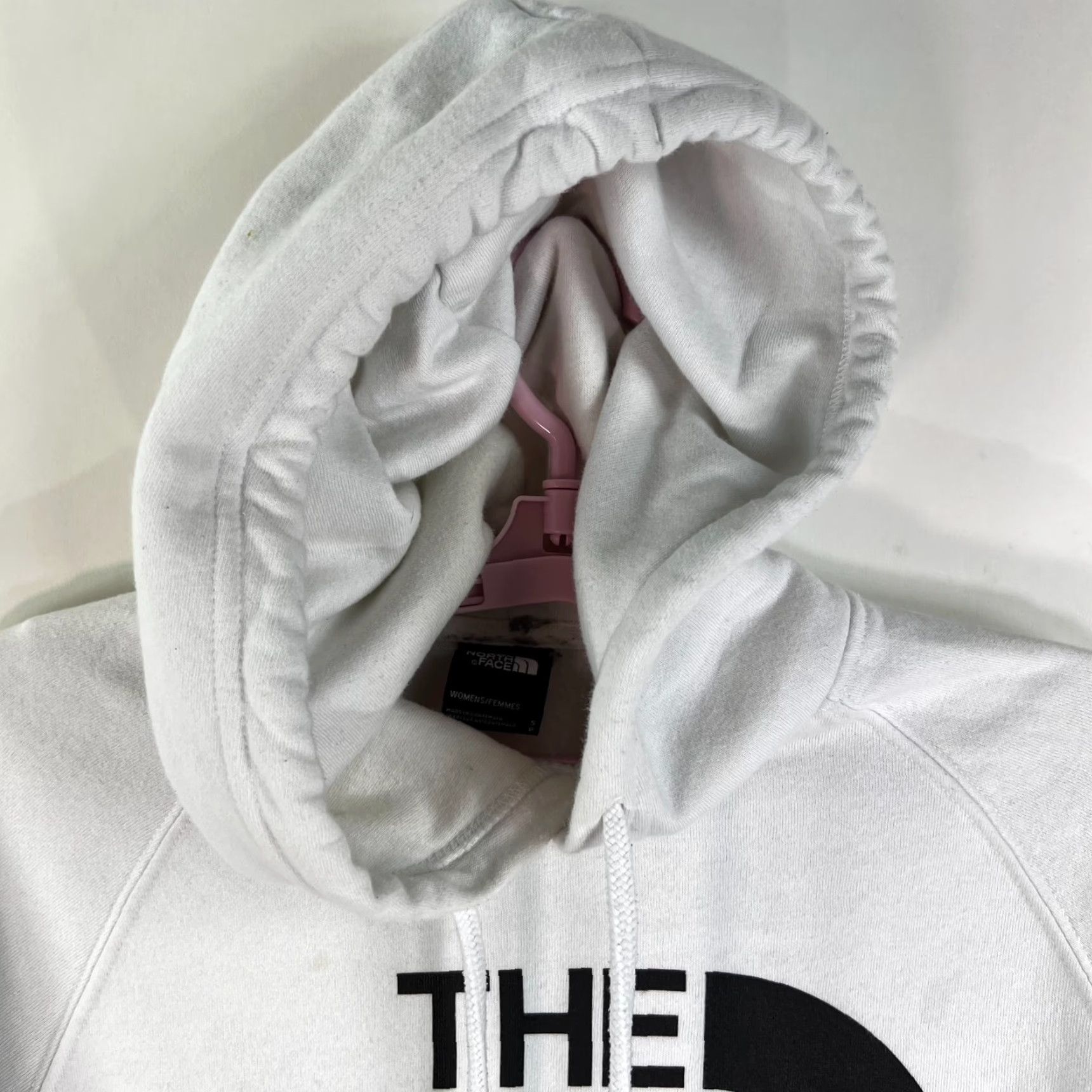 The North Face North Face Hoodie Womens Size S White Graphic Print Hooded Pockets Size S / US 4 / IT 40 - 3 Thumbnail