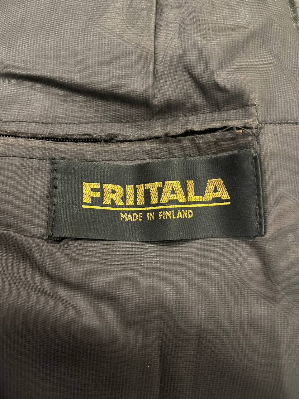 Vintage Friitala Leather Jacket Size US L / EU 52-54 / 3 - 5 Thumbnail