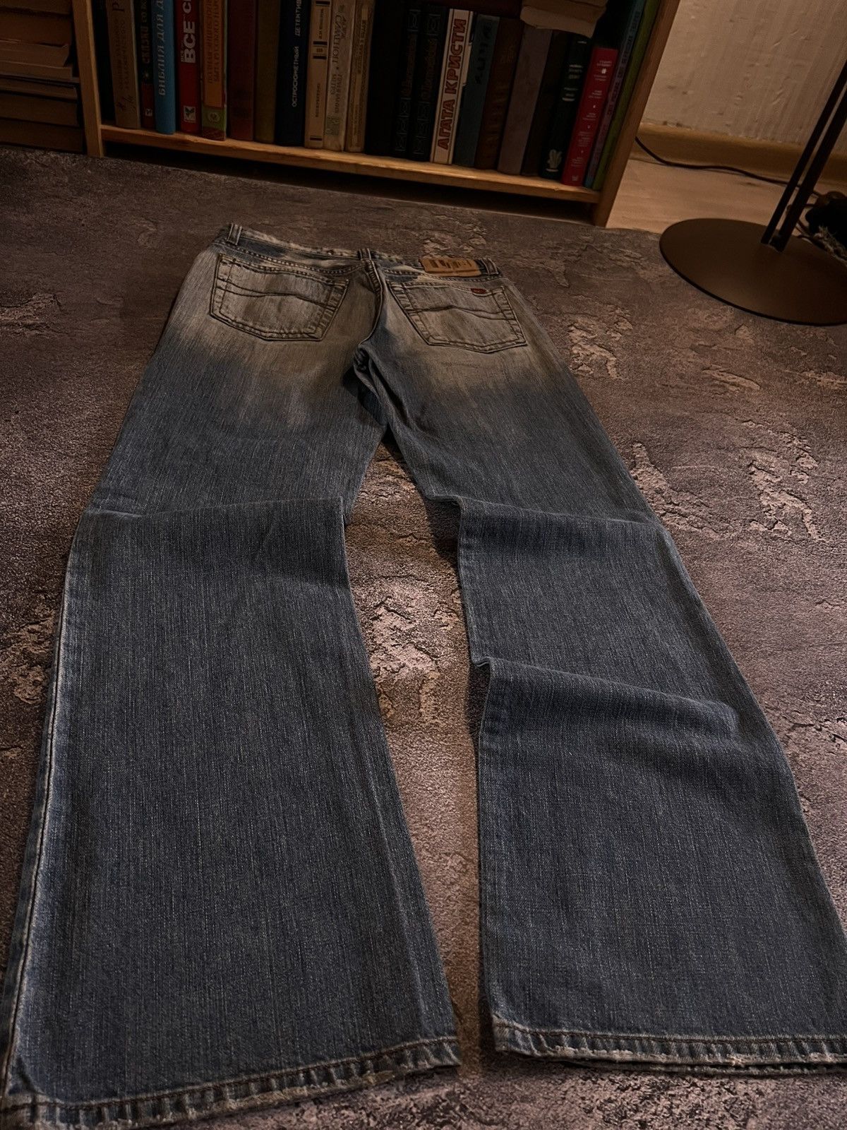 Vintage CRAZY Hysteric Glamour Style Grunge Archive Y2K Flare Drip Size US 32 / EU 48 - 5 Thumbnail