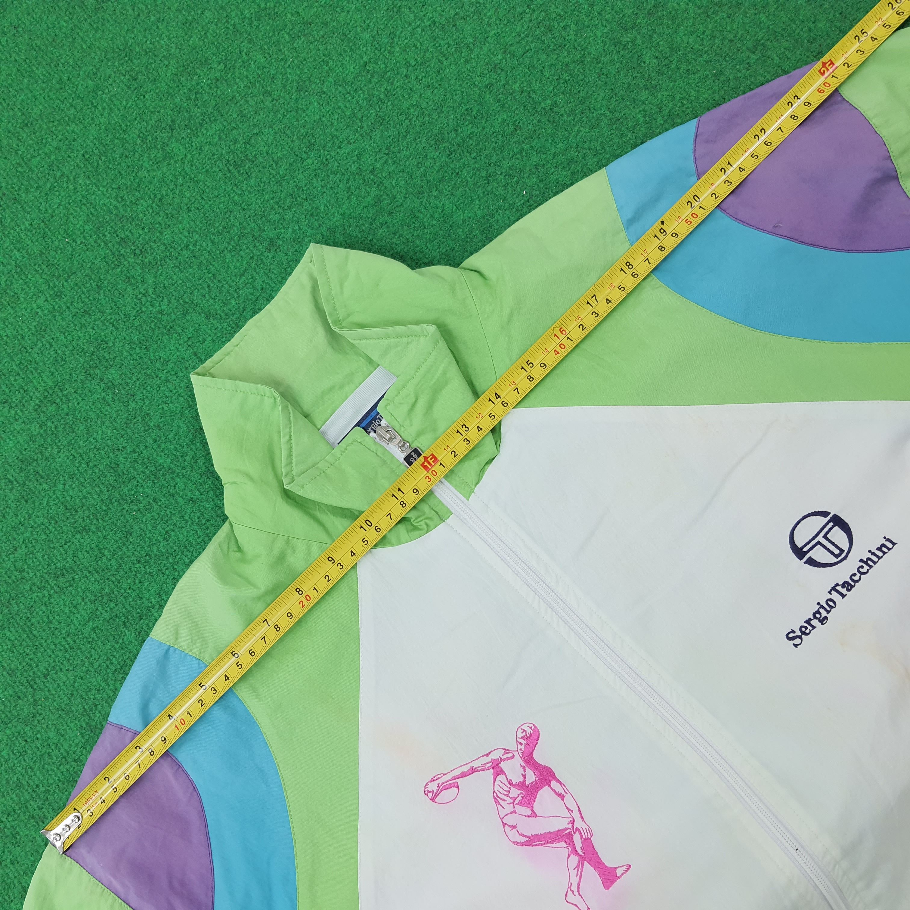 Sergio Tacchini × Vintage Vintage Sergio Tacchini Zipper Jacket Size US L / EU 52-54 / 3 - 9 Thumbnail