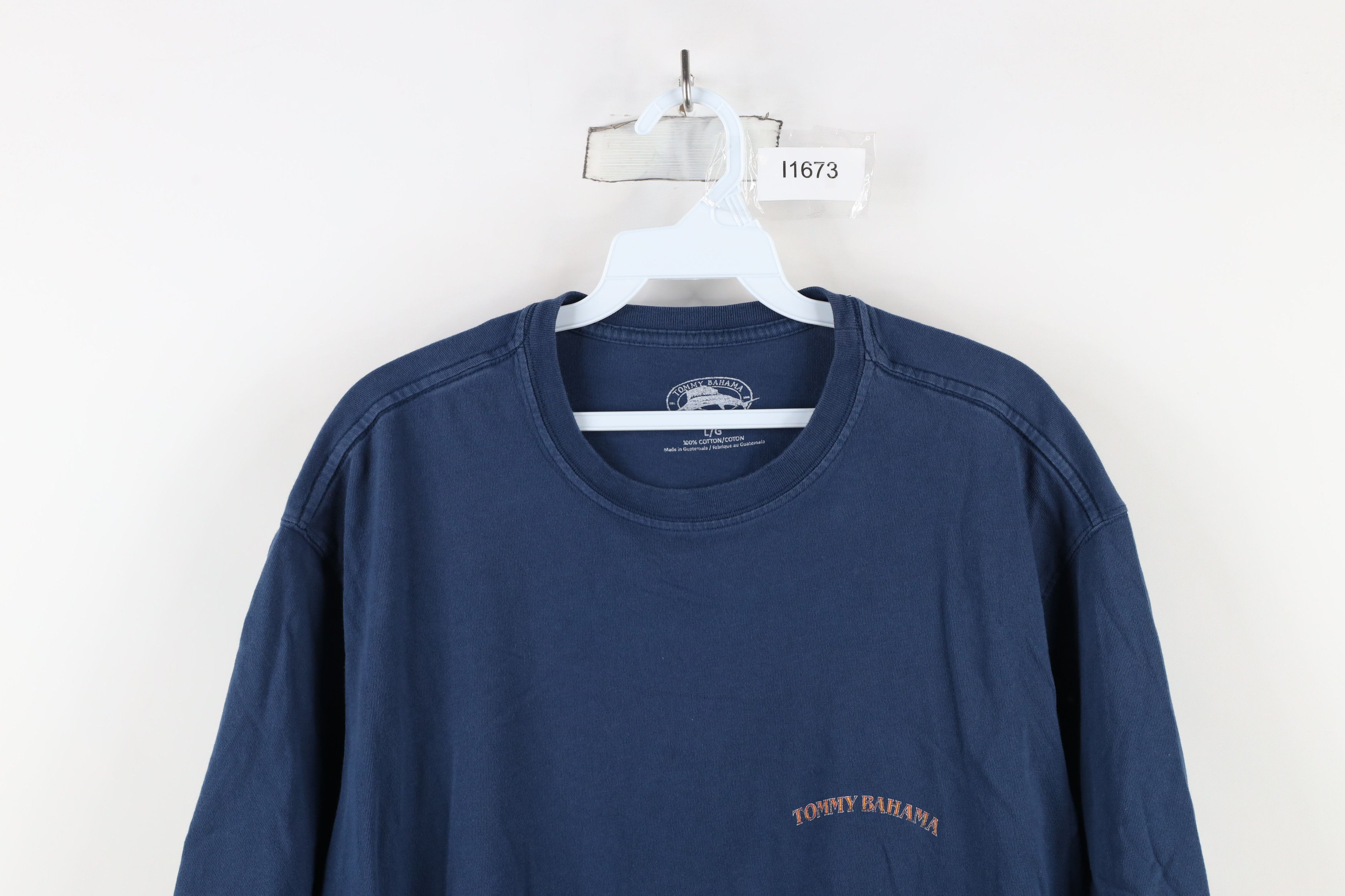 Tommy Bahama × Vintage Vintage Tommy Bahama Relax Out Net Holdings Hammock T-Shirt Size US L / EU 52-54 / 3 - 2 Thumbnail