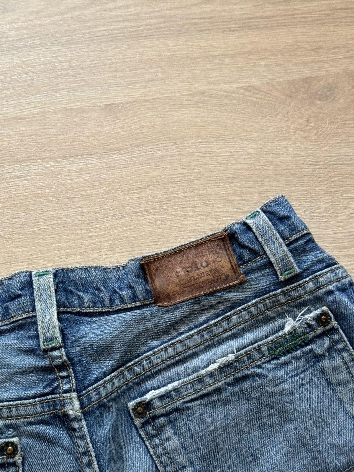 Polo Ralph Lauren Vintage 00’s Polo by Ralph Lauren Jeans Distressed Pants Size US 28 / EU 44 - 8 Thumbnail