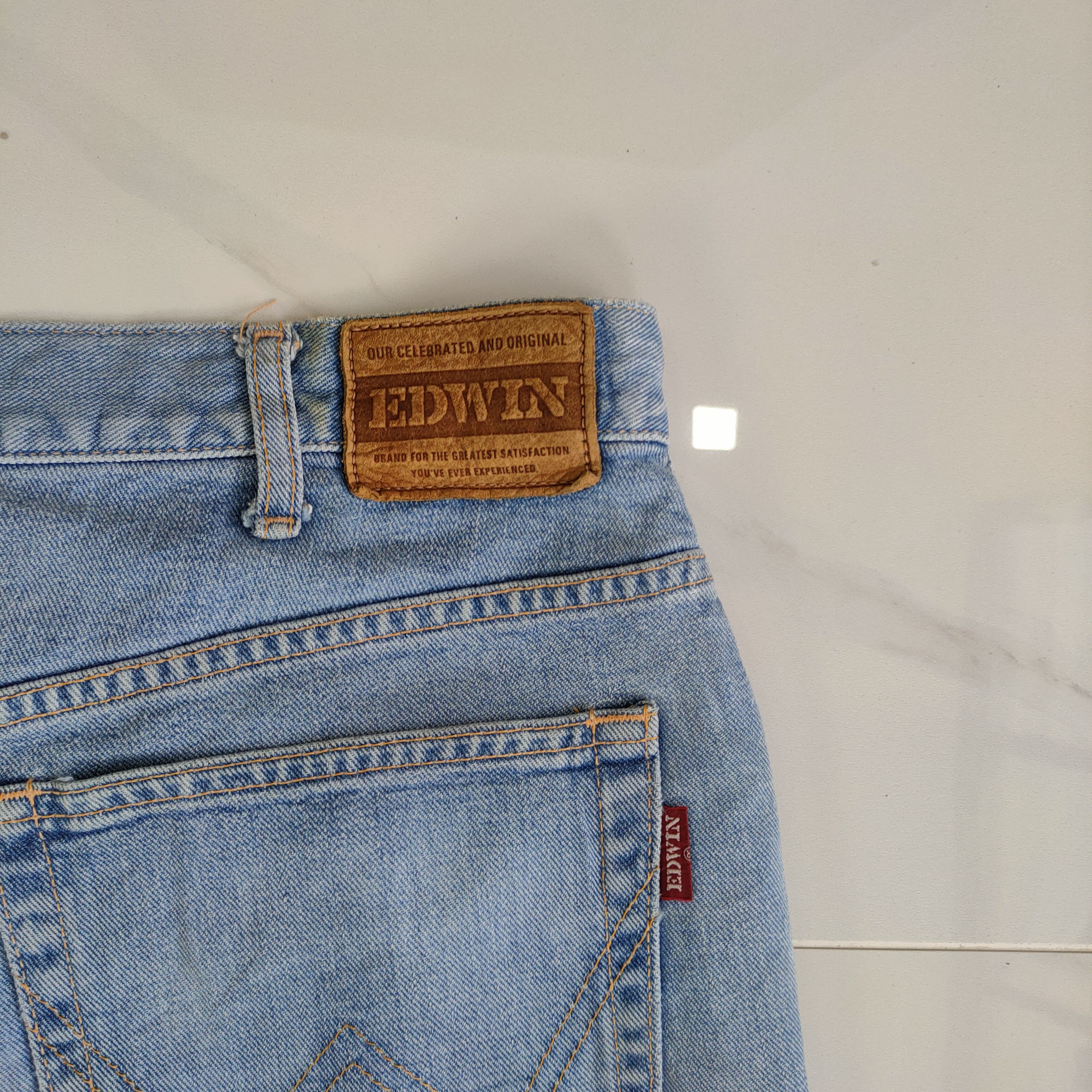 Edwin × Jean × Vintage VINTAGE EDWIN SOFT JEAN DENIM PANTS Size US 38 / EU 54 - 10 Thumbnail