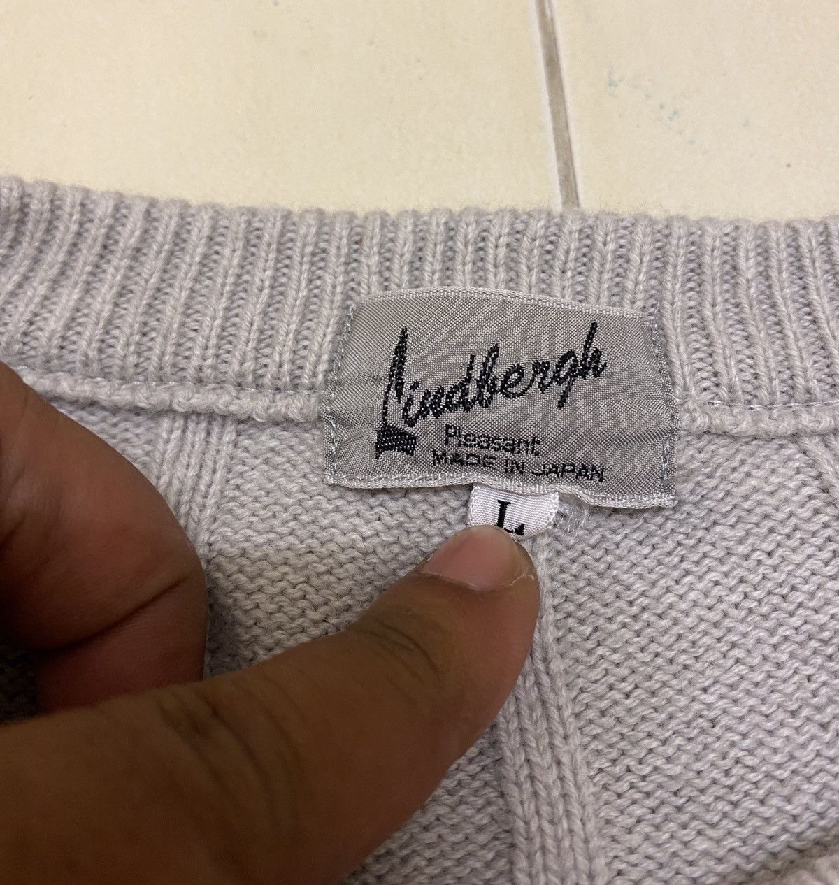 Lindbergh 🔥QUICK SALE🔥 Vtg Lindbergh Multicolor Cable Knit Sweater Size US L / EU 52-54 / 3 - 6 Thumbnail