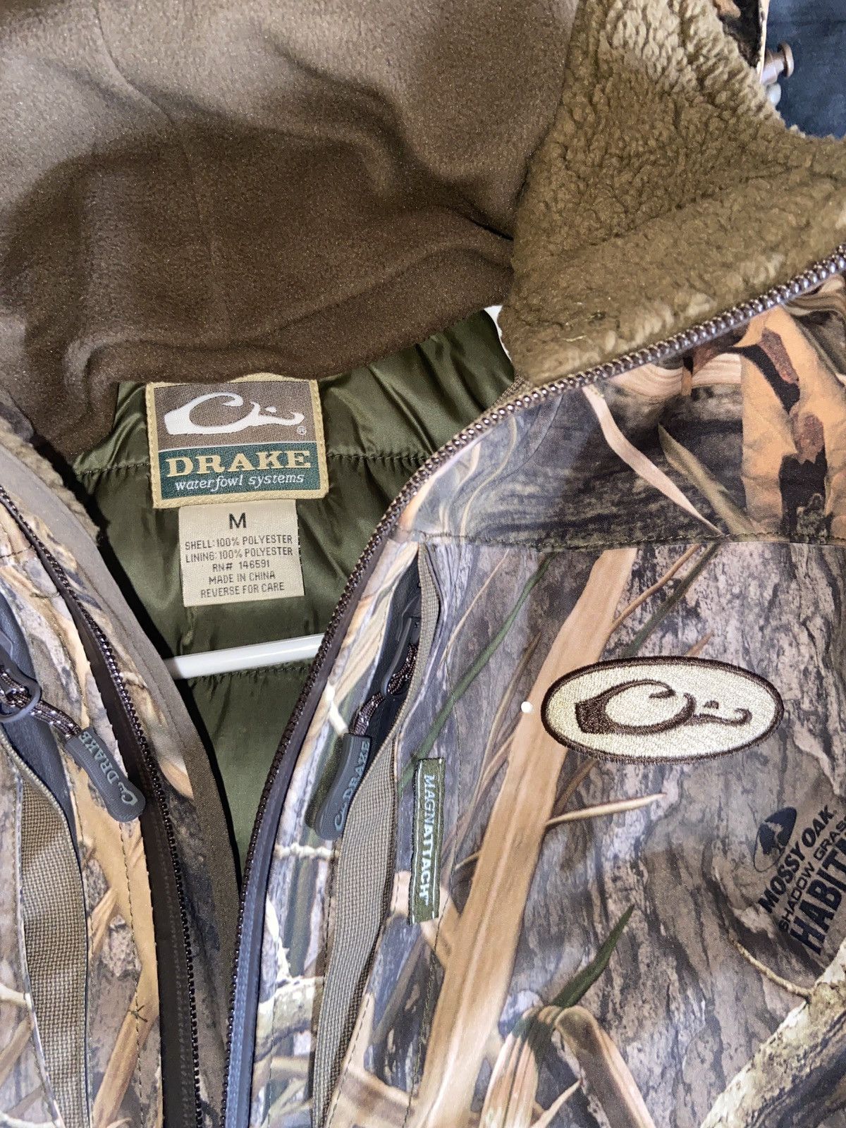 Mossy Oaks NEW! Drake x Mossy Oak hunting jacket water proof Size US M / EU 48-50 / 2 - 3 Thumbnail