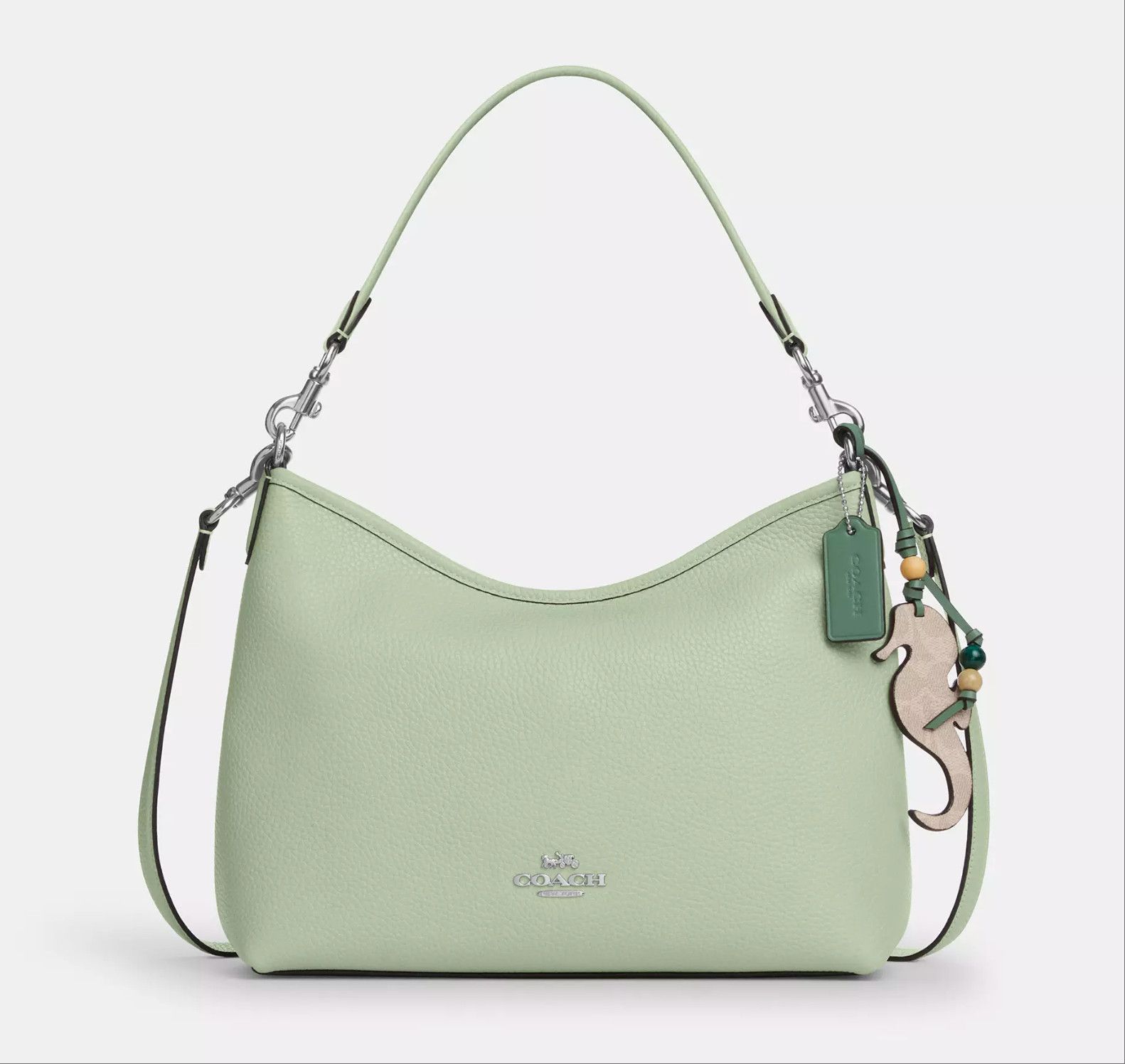 Coach Laurel Shoulder Bag With Seahorse Charm CBH82 Size ONE SIZE - 6 Thumbnail