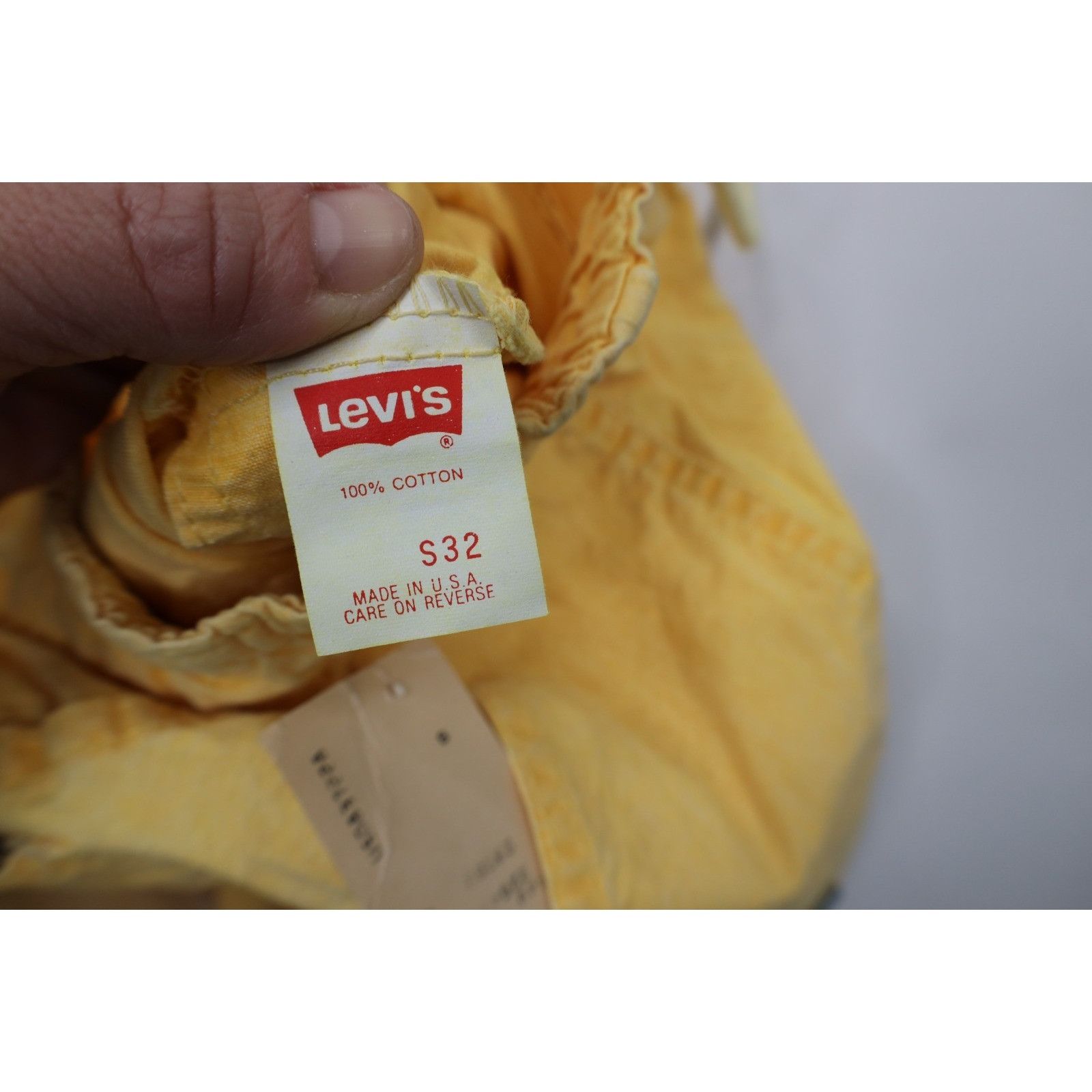 Levi's Deadstock Vintage 80s Levis Sport Jeans Pigment Dye Pants Size US 30 / EU 46 - 11 Thumbnail