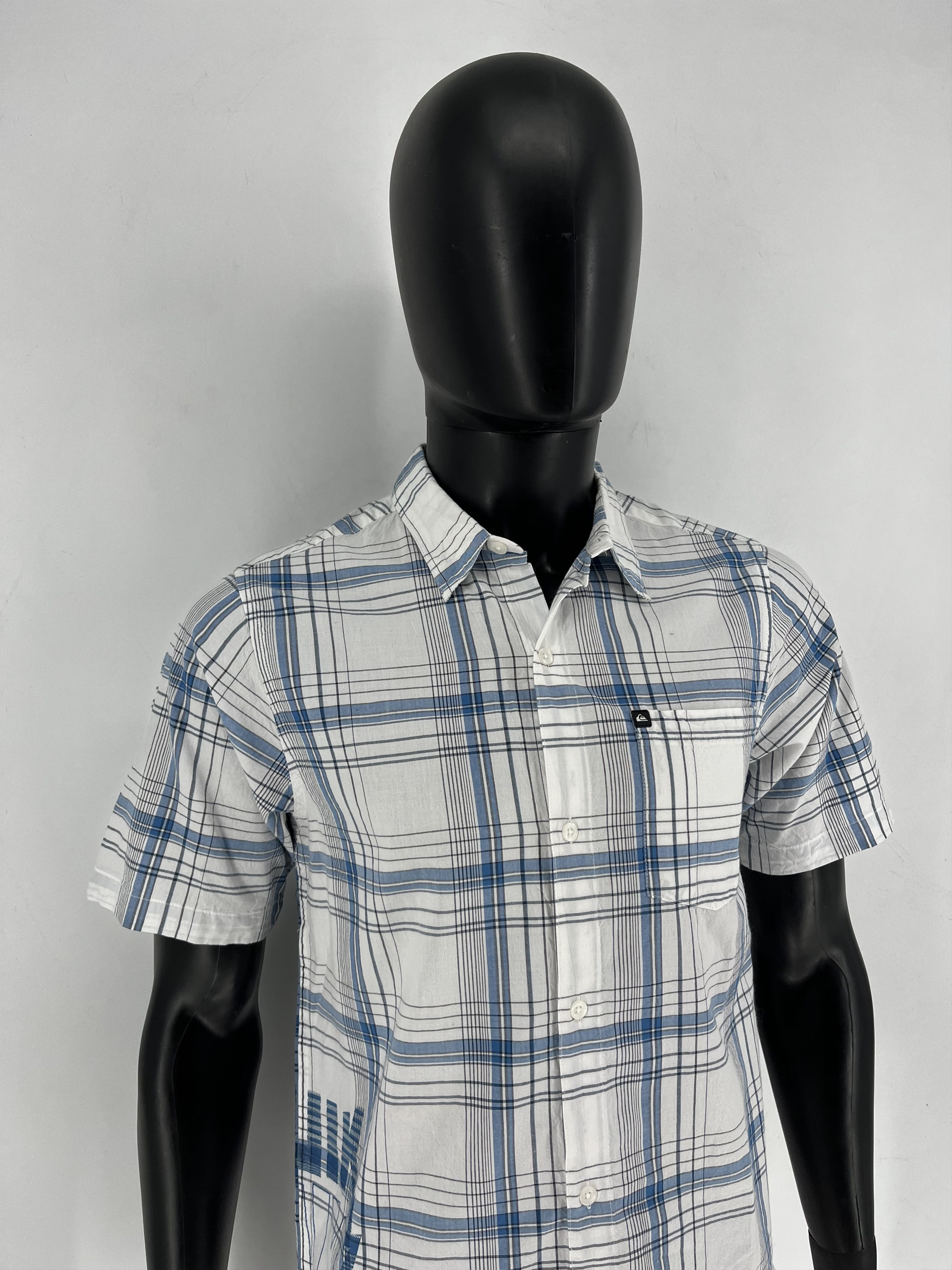Other Vintage Crazy Quiksilver Hawaiian Paid Shirt Buttons 90s Size US S / EU 44-46 / 1 - 3 Thumbnail
