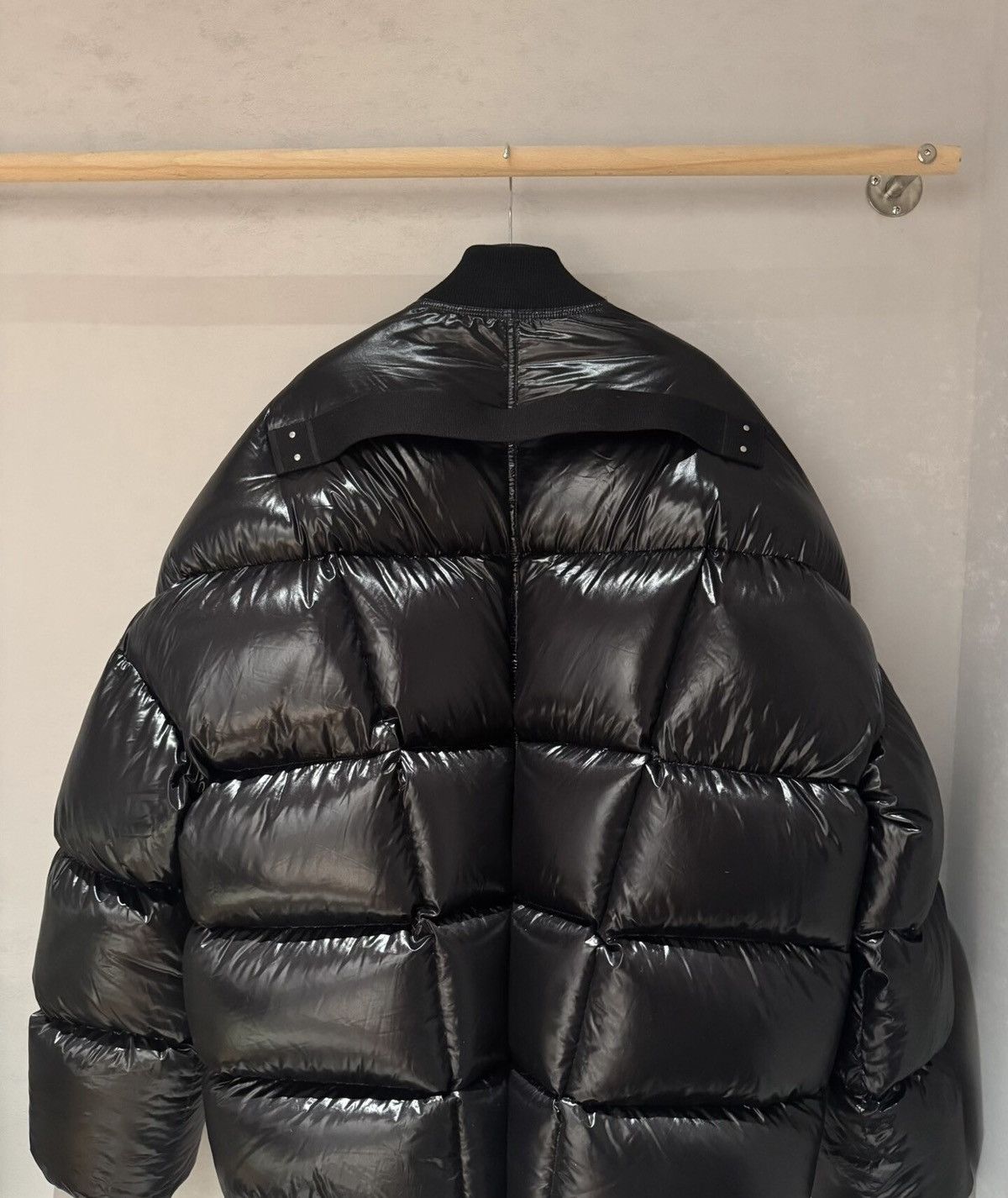 Rick Owens Rick Owens Glossy Beetle Long Sleeve Goose Down Jacket Size US L / EU 52-54 / 3 - 2 Thumbnail