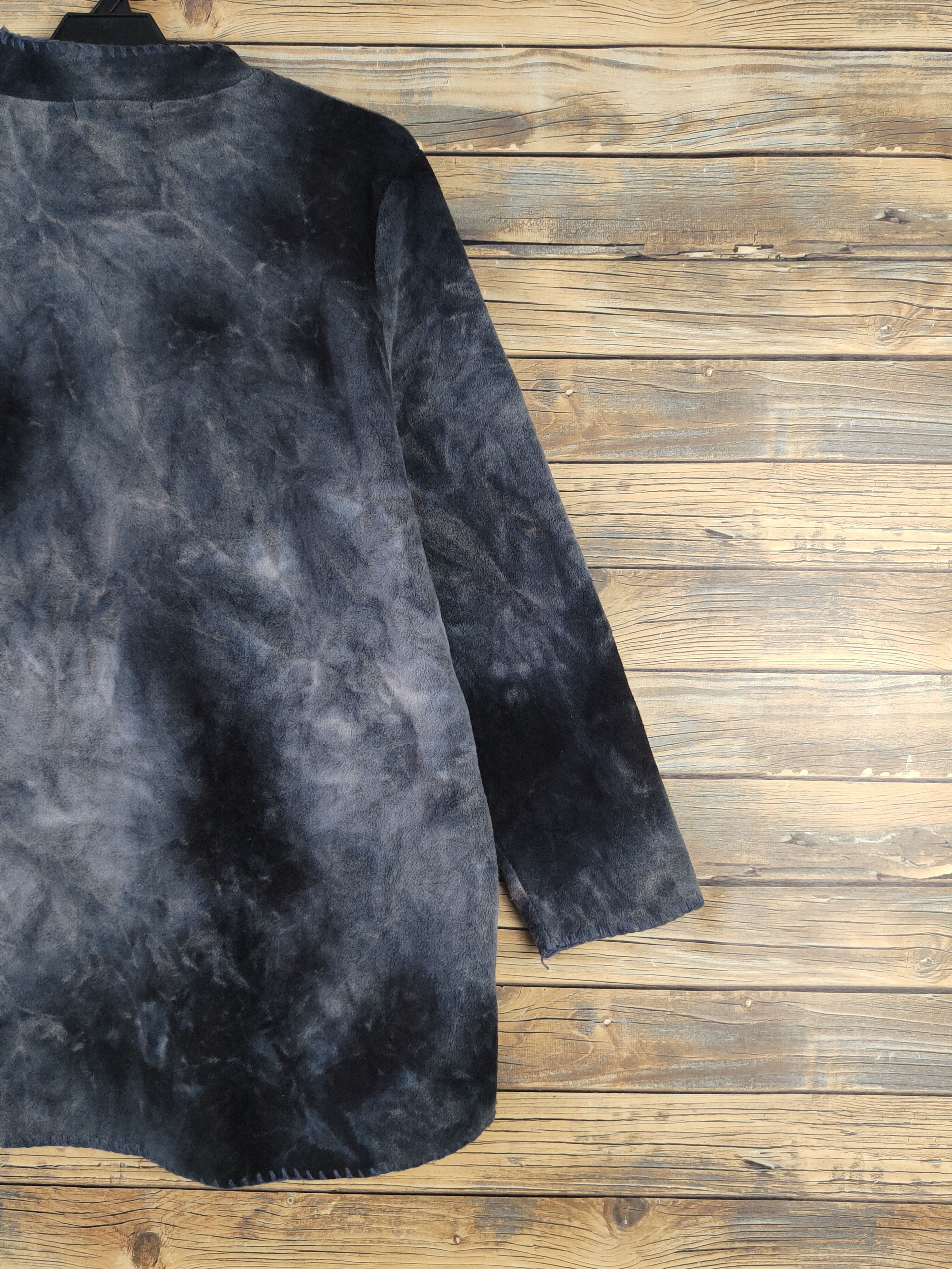 Japanese Brand × Vintage Southern World art Black Gray Wool Sweatshirts #W2168 Size L / US 10 / IT 46 - 9 Thumbnail