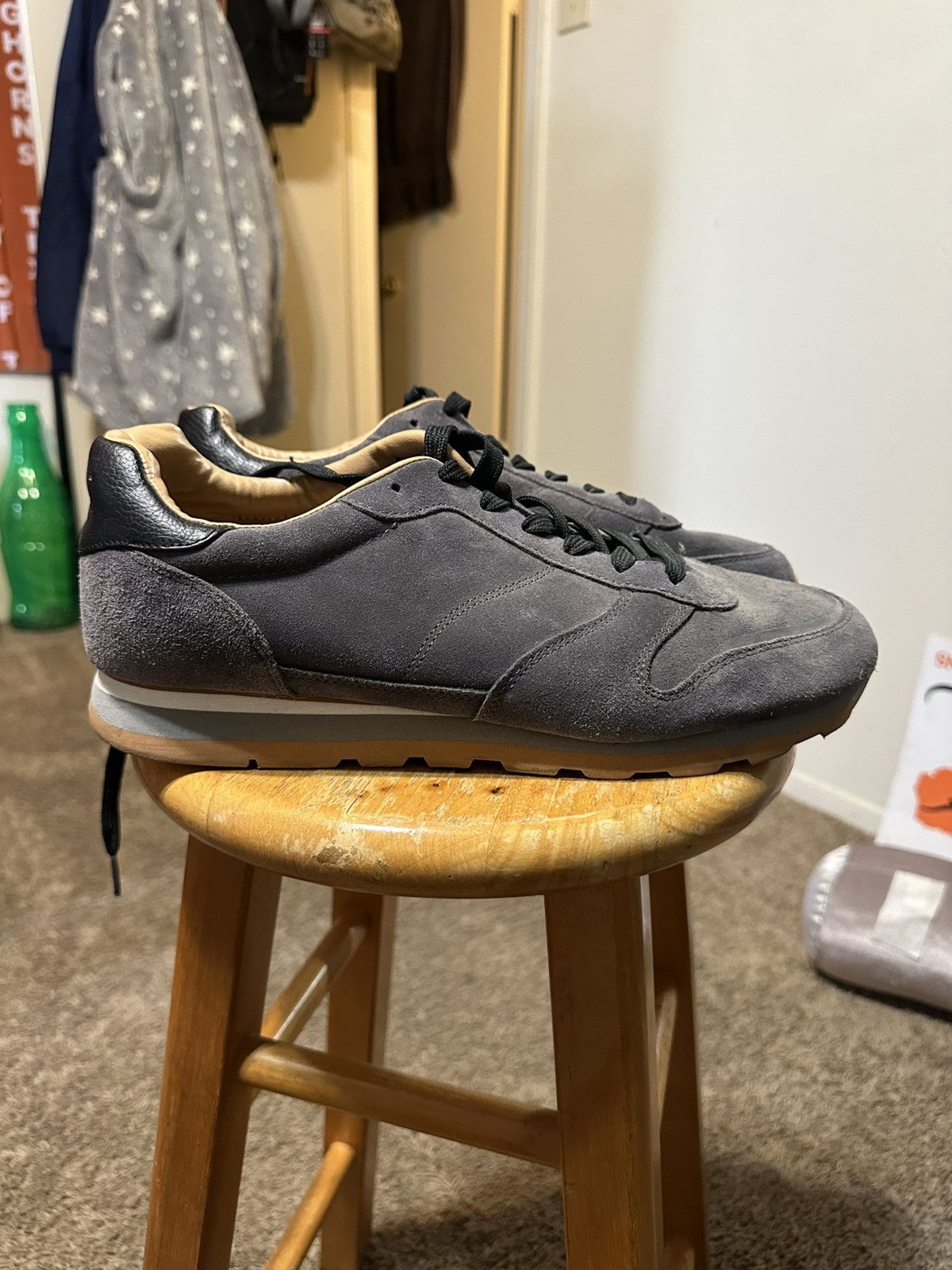 Calvin Klein Vintage Clavin Klein “triple grey” shoes 00s size 13 Size US 13 / EU 46 - 1 Thumbnail