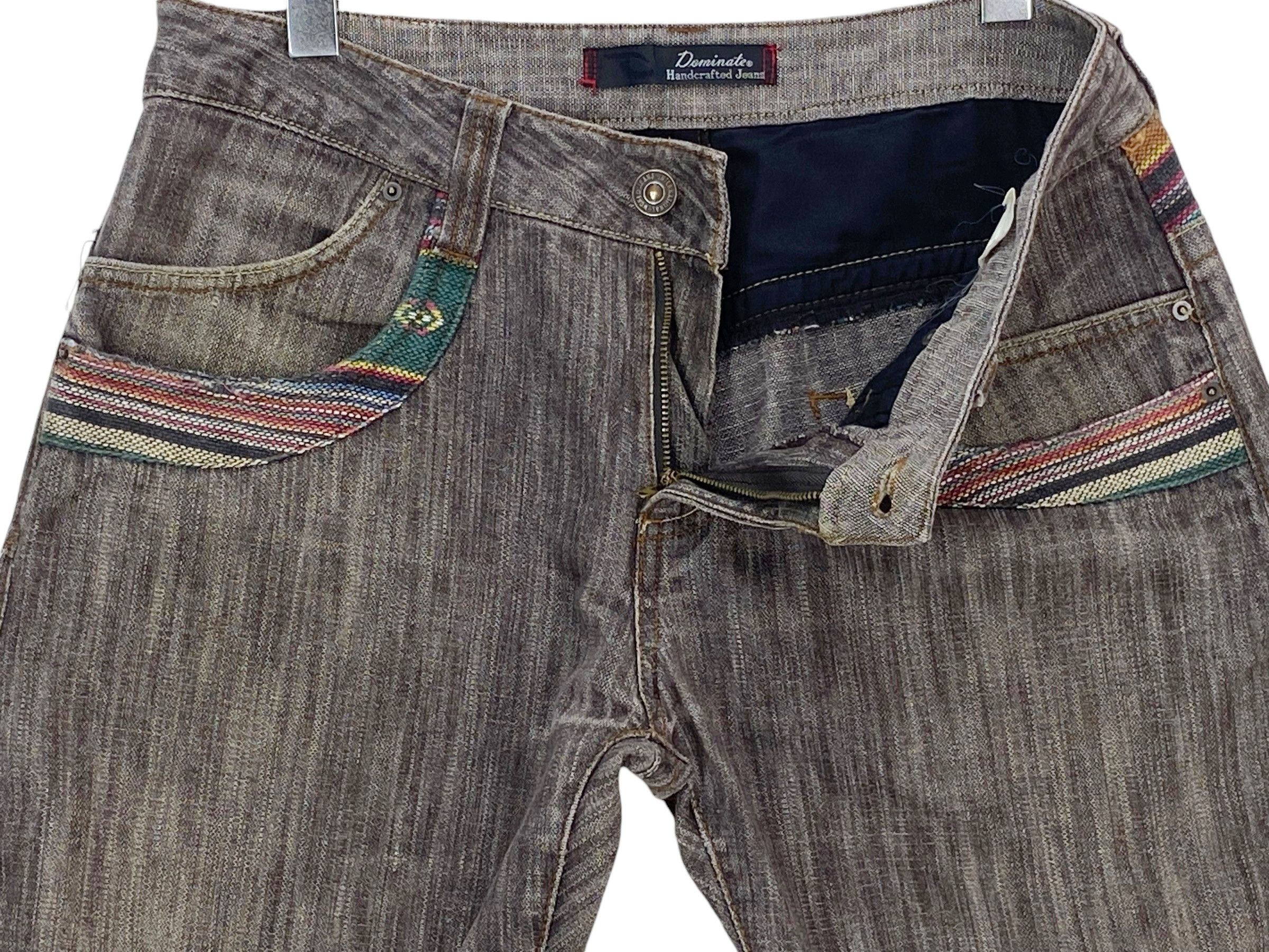 Japanese Brand × Seditionaries Dominate Handcrafted Jeans Distressed Jeans Size US 33 - 11 Thumbnail