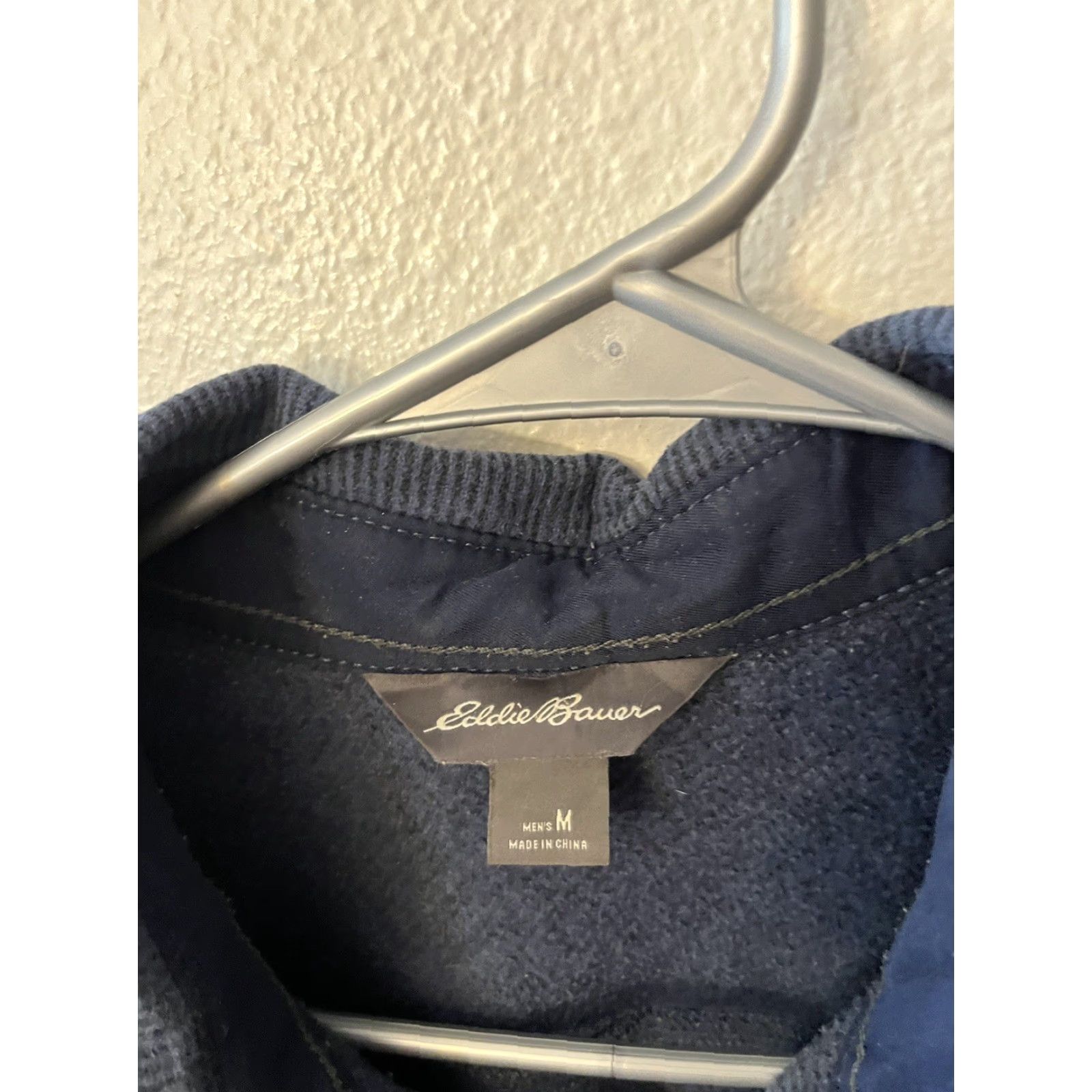 Eddie Bauer Eddie Bauer Fleece Button-Up Shirt Men’s Size Medium Blue Solid Shirt Mens M Blue Eddie Bauer Button-Up Fleece Size US M / EU 48-50 / 2 - 4 Thumbnail