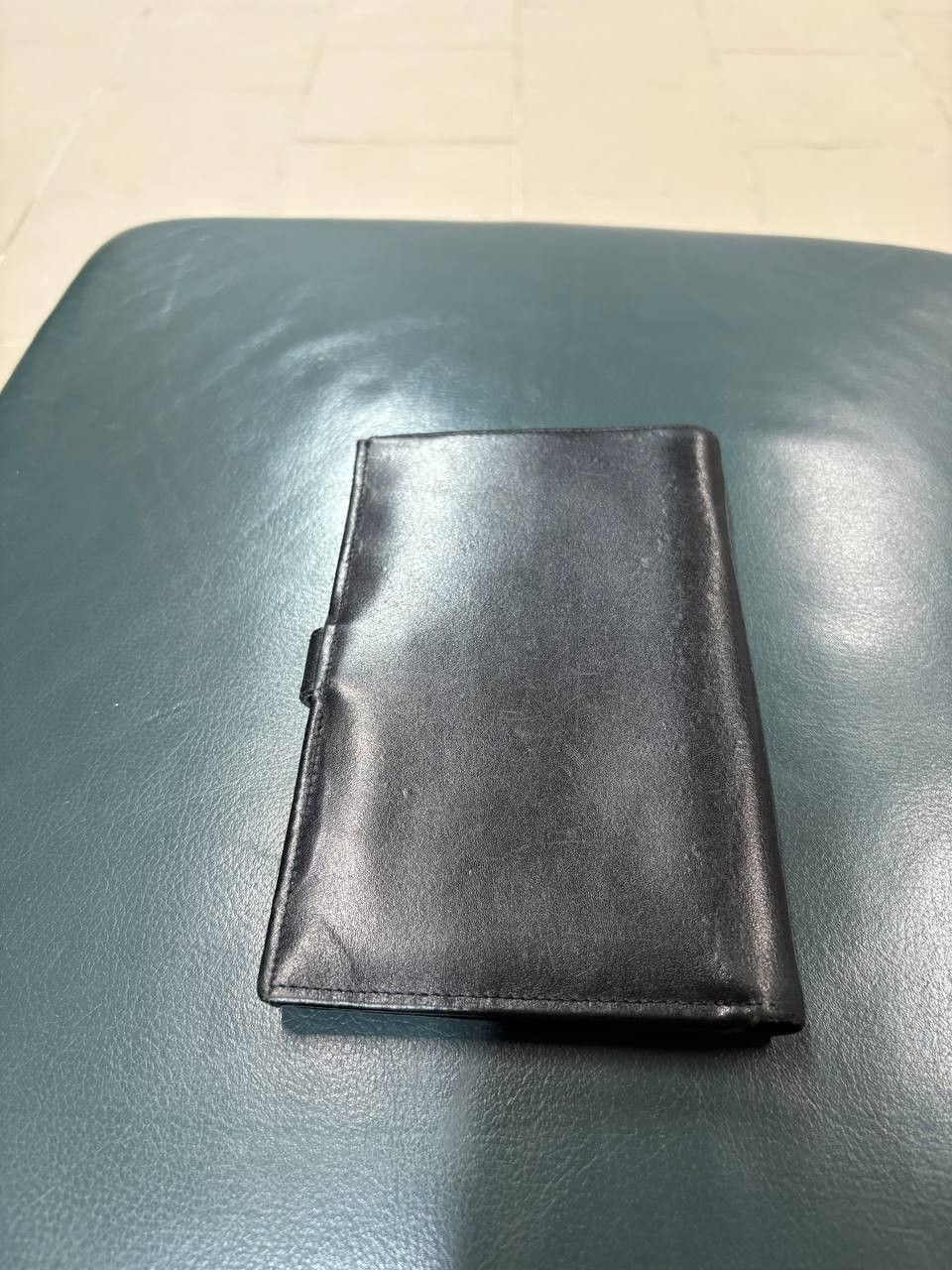 Cartier Vintage Cartier Black Leather Long Bifold Wallet Card Holder Size ONE SIZE - 3 Thumbnail
