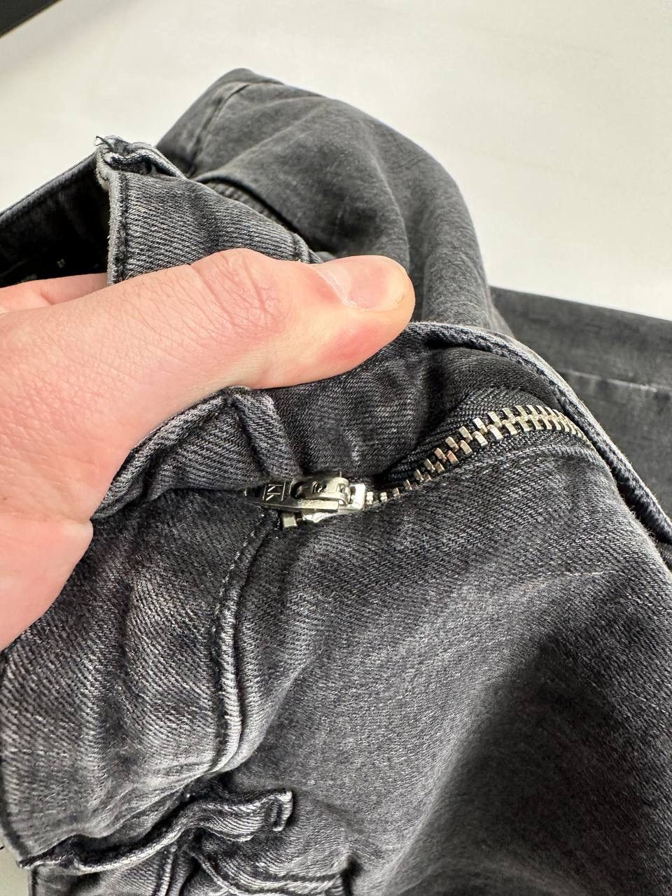 3x1 🔥3x1 Womens Black Premium Denim Baggy Jean Wide Leg Size 27" / US 4 / IT 40 - 9 Thumbnail