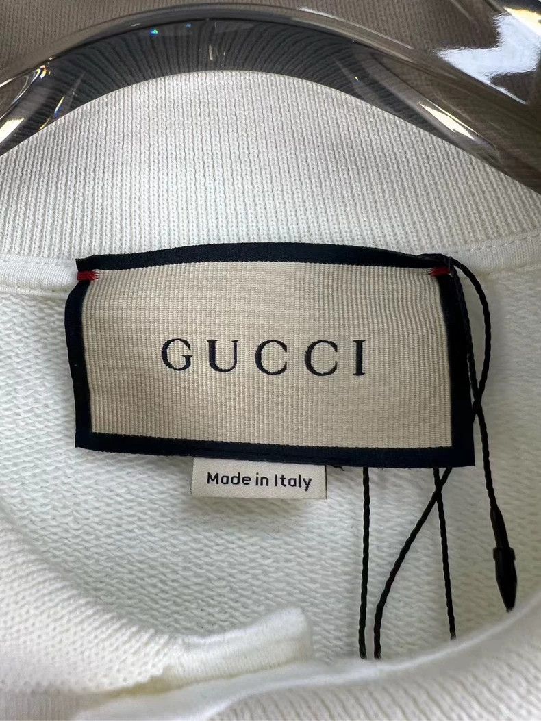 Gucci Gucci Fleece old flower full print short-sleeved POLO 2503- Size US L / EU 52-54 / 3 - 3 Thumbnail