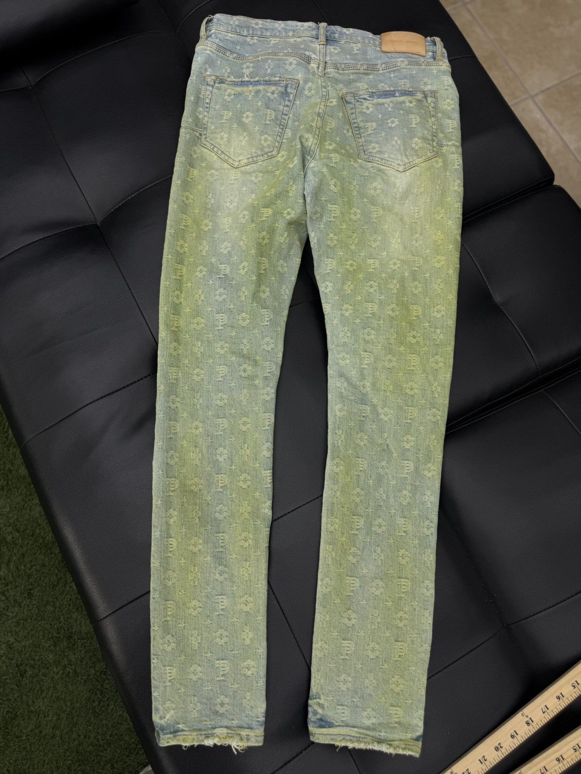 Purple Brand Purple Brand Jeans Blue/Yellow Jeans Size 31 🧼 Size US 31 - 7 Thumbnail