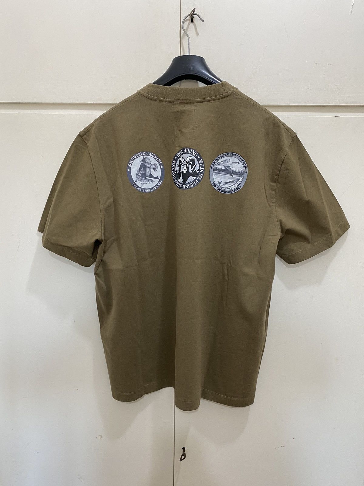 ROA Division ROA T-shirt, size L, brown with prints, new Size US L / EU 52-54 / 3 - 9 Thumbnail