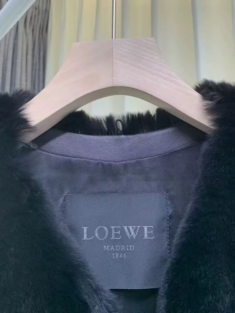 Loewe Loewe Fur-lined riding jacket Size XS / US 0-2 / IT 36-38 - 5 Thumbnail