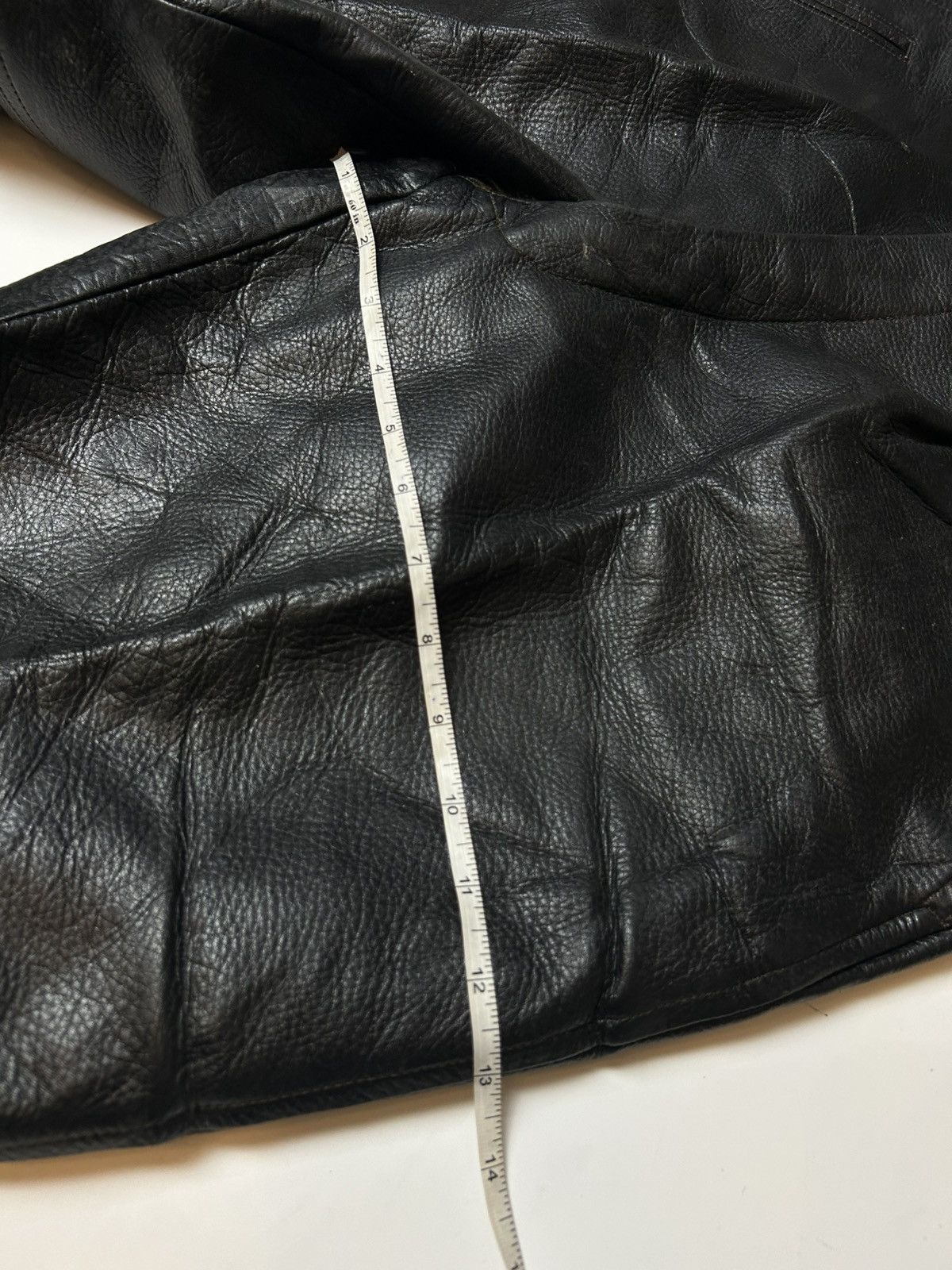 Genuine Leather × Japanese Brand SPECIALLY LEATHER PANT Size US 32 / EU 48 - 8 Thumbnail