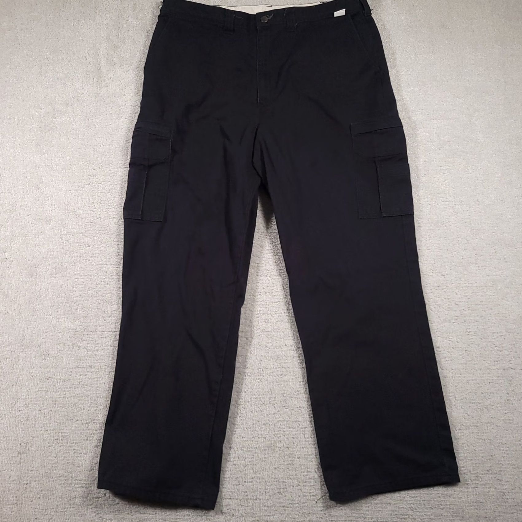 Dickies Dickies Work Pants Mens 40 40X30.5 Black Straight Cargo Trouser Grunge Shirt Size US 40 / EU 56 - 2 Thumbnail