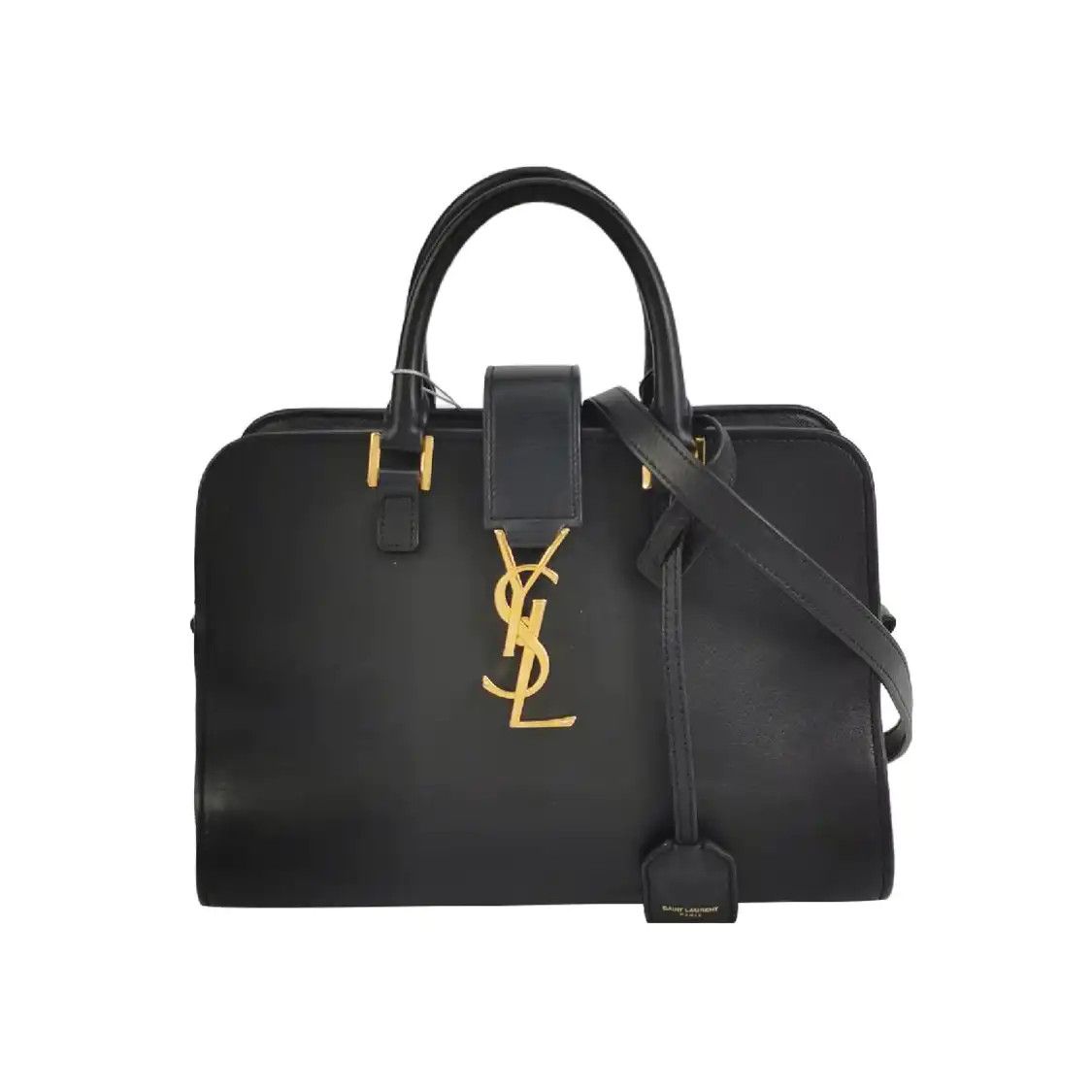 Saint Laurent Paris Saint Laurent Paris YSL CABAS black cowhide leather crossbody bag Size ONE SIZE - 1 Thumbnail
