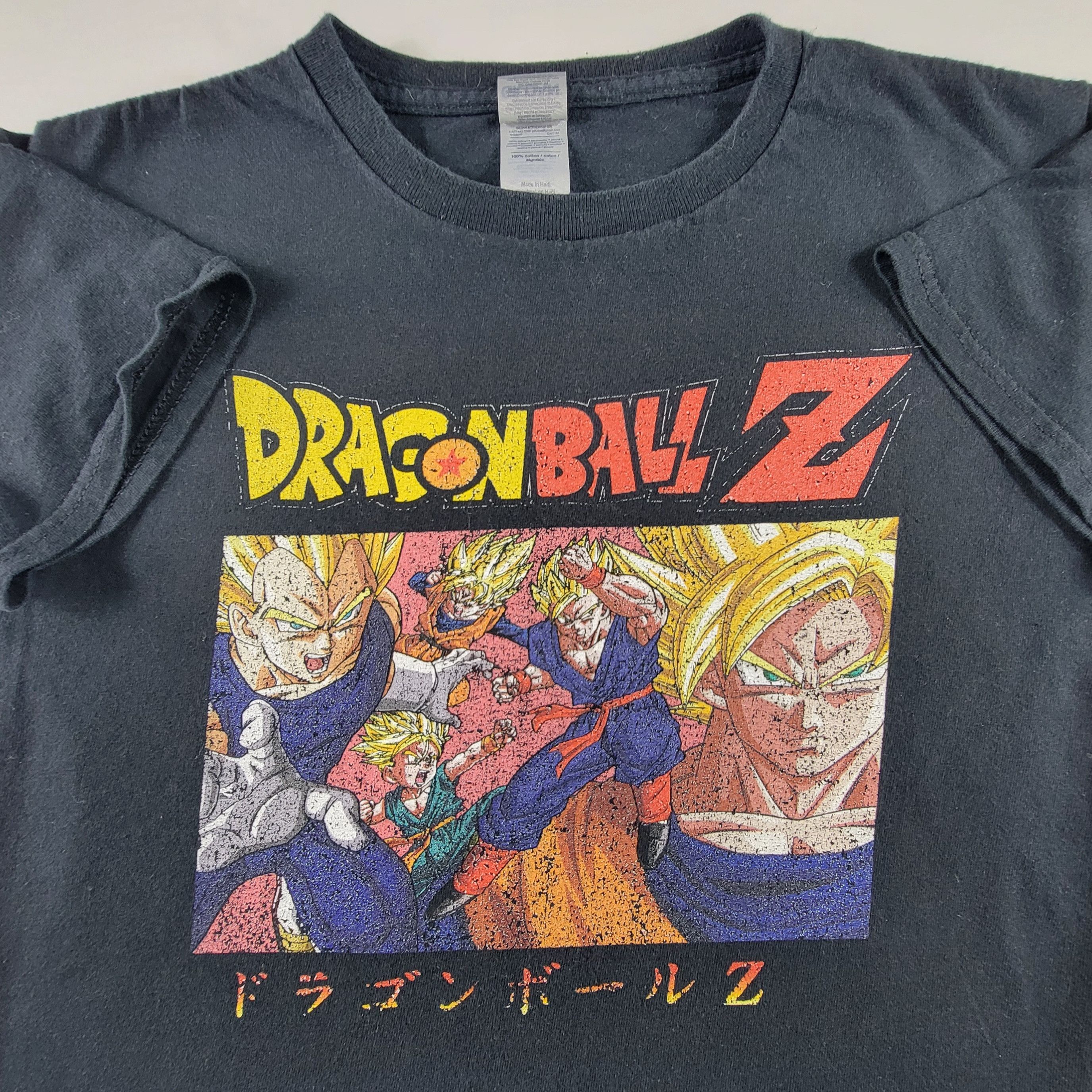 Cartoon Network Dragon Ball Z baby tee black cotton t-shirt 🐉 Size M / US 6-8 / IT 42-44 - 5 Thumbnail