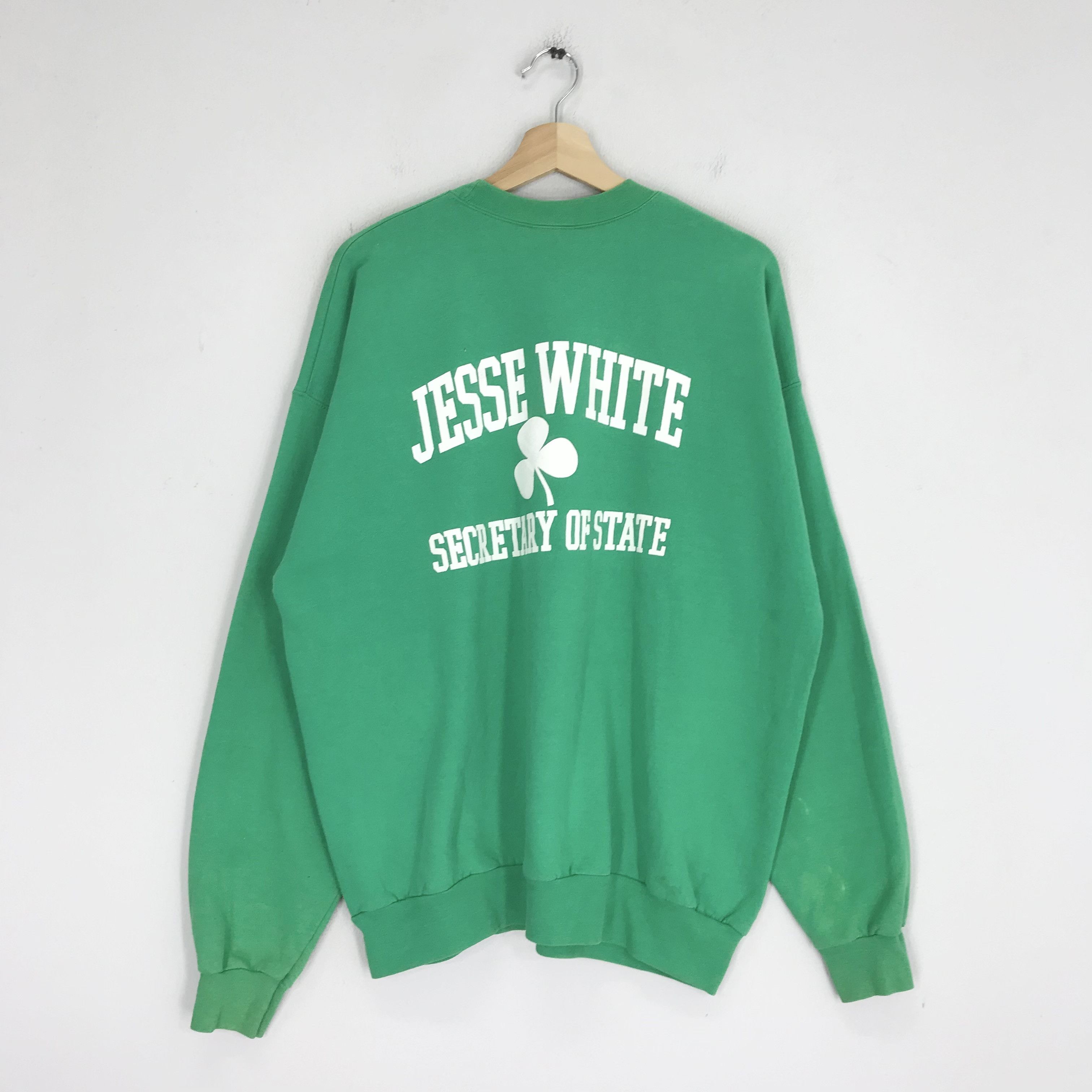 Vintage Vintage Illinois Secretary Of State Sweatshirt Size US XL / EU 56 / 4 - 2 Thumbnail