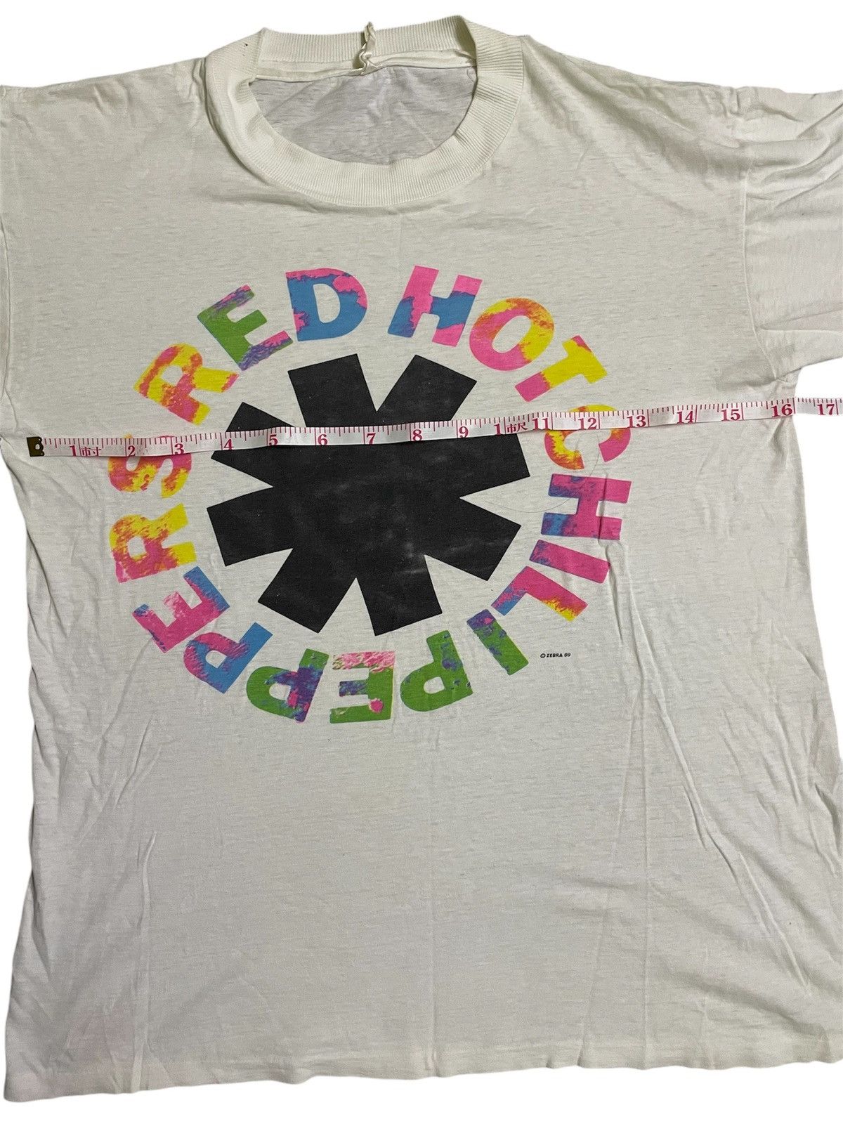 Band Tees × Vintage RARE VINTAGE RED HOT CHILLI PEPPERS 1989 PROMO TEE Size US XS / EU 42 / 0 - 9 Thumbnail