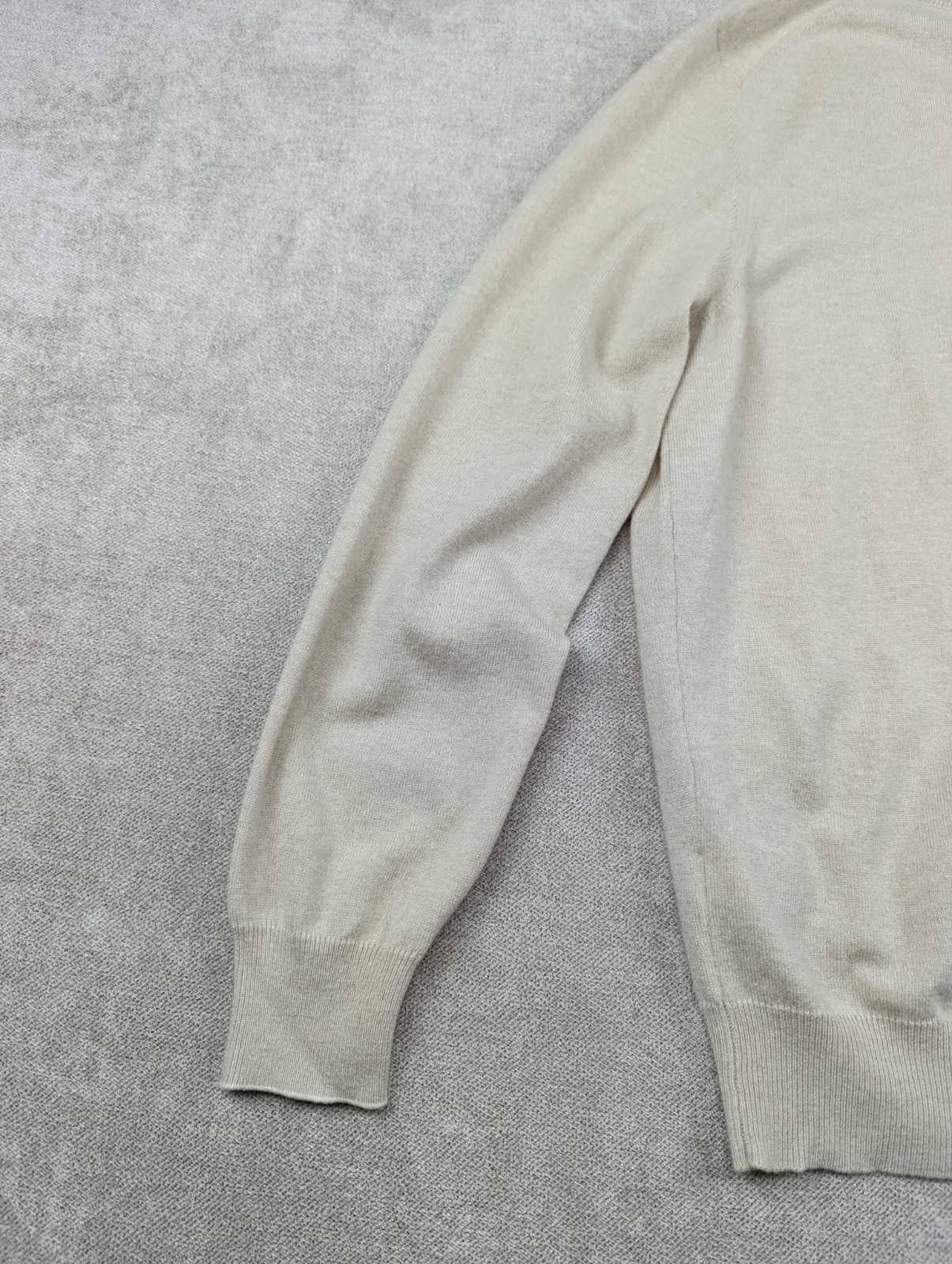 Brunello Cucinelli BRUNELLO CUCINELLI MEN'S EMBROIDERED CASHMERE SWEATER Size US M / EU 48-50 / 2 - 21 Thumbnail