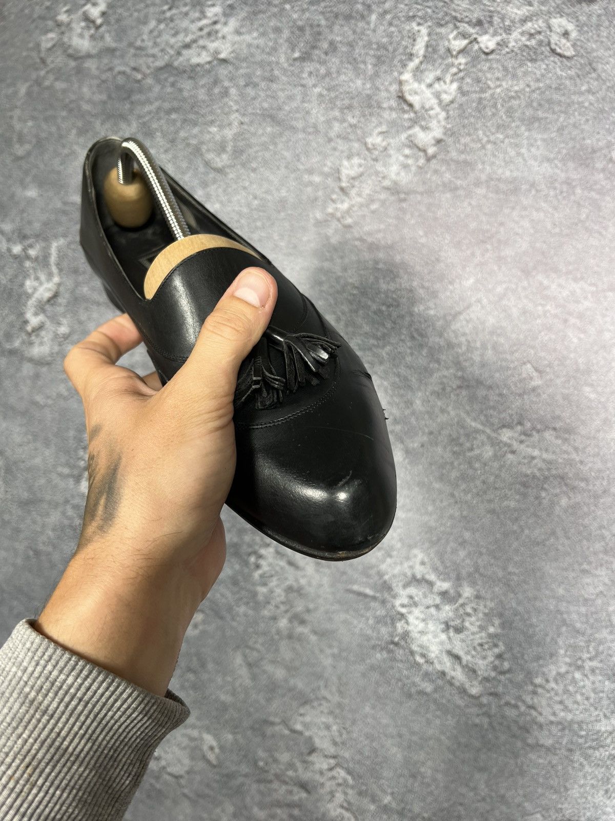 Versace Rare Vintage Gianni Versace Kittie Leather Loafers Shoes Size US 9 / EU 42 - 14 Thumbnail