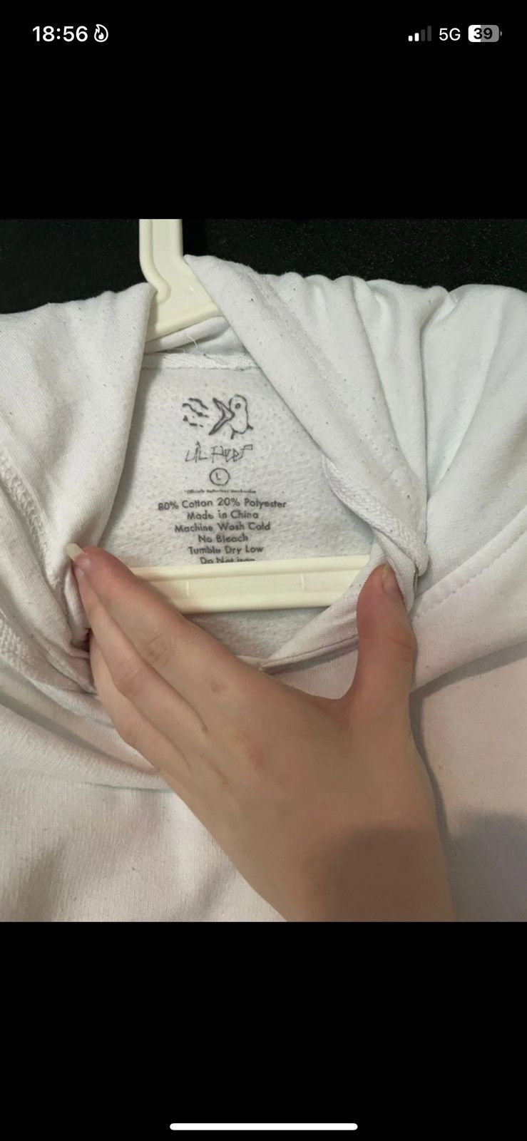 Lil Peep Lil peep crybaby hoodie Size US L / EU 52-54 / 3 - 3 Thumbnail