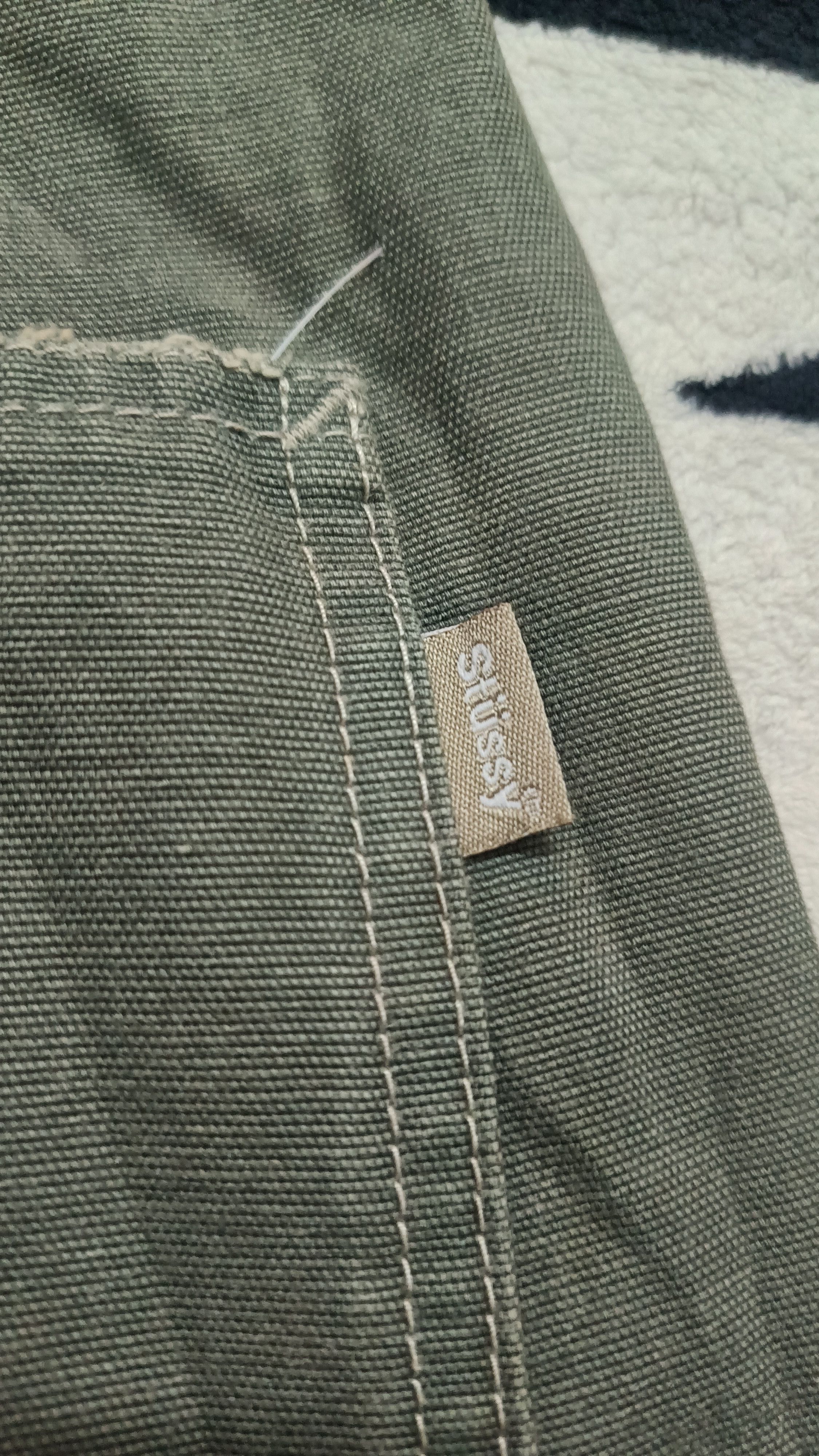 Stussy 🔥🔥 Rare Stussy Carpenters Army Green Pant Size US 32 / EU 48 - 9 Thumbnail