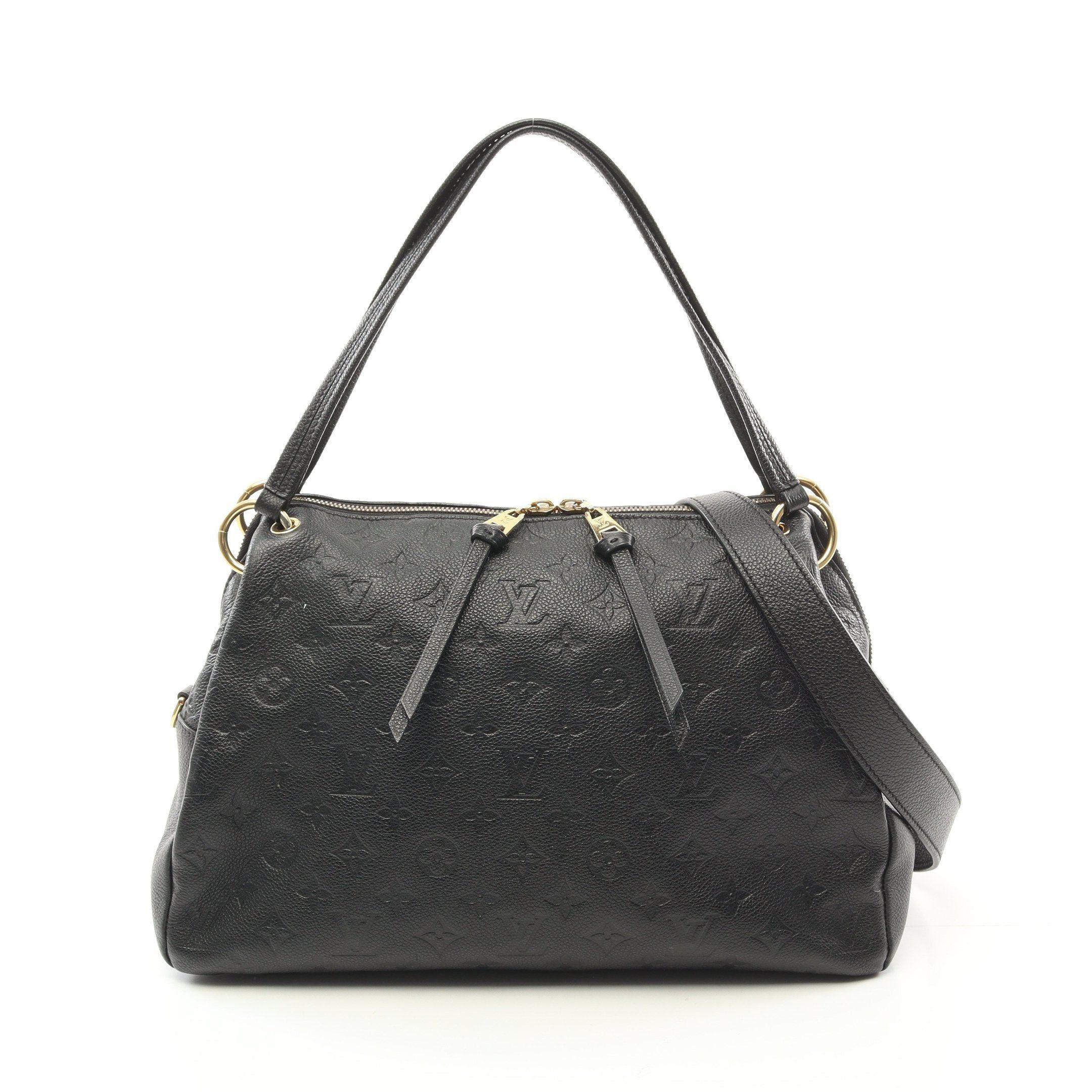 Louis Vuitton Louis Vuitton Pontyu Pm Monogram Empreinte Noir Shoulder Bag Leather Black Size ONE SIZE - 1 Thumbnail
