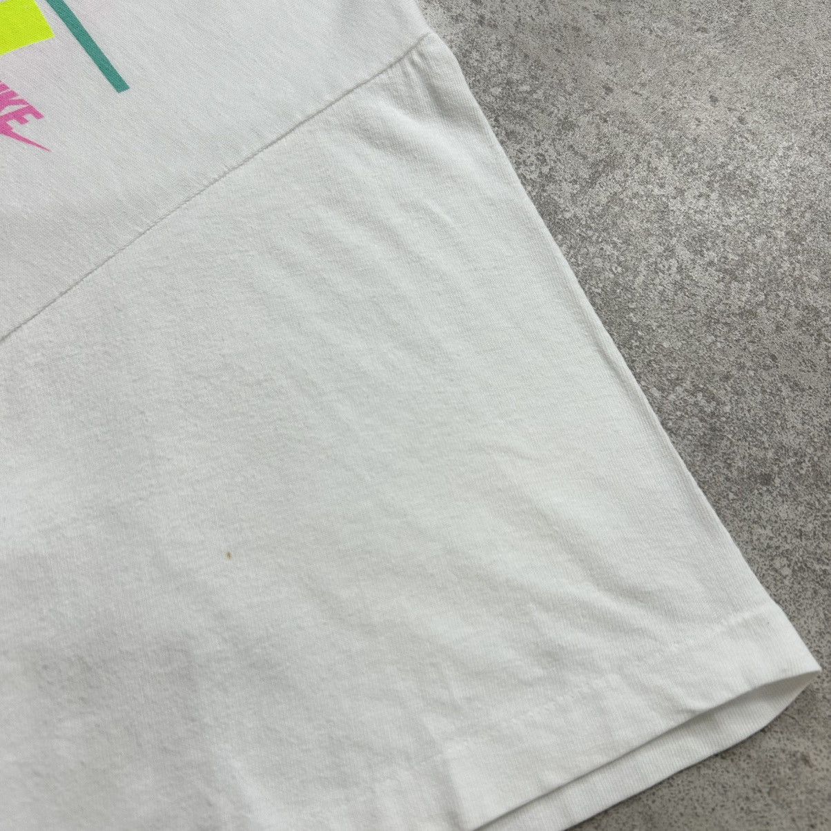 Nike × Vintage RARE VTG 90s NIKE ANDRE AGASSI TENNIS T-SHIRT SHORT LENGTH Size US M / EU 48-50 / 2 - 7 Thumbnail