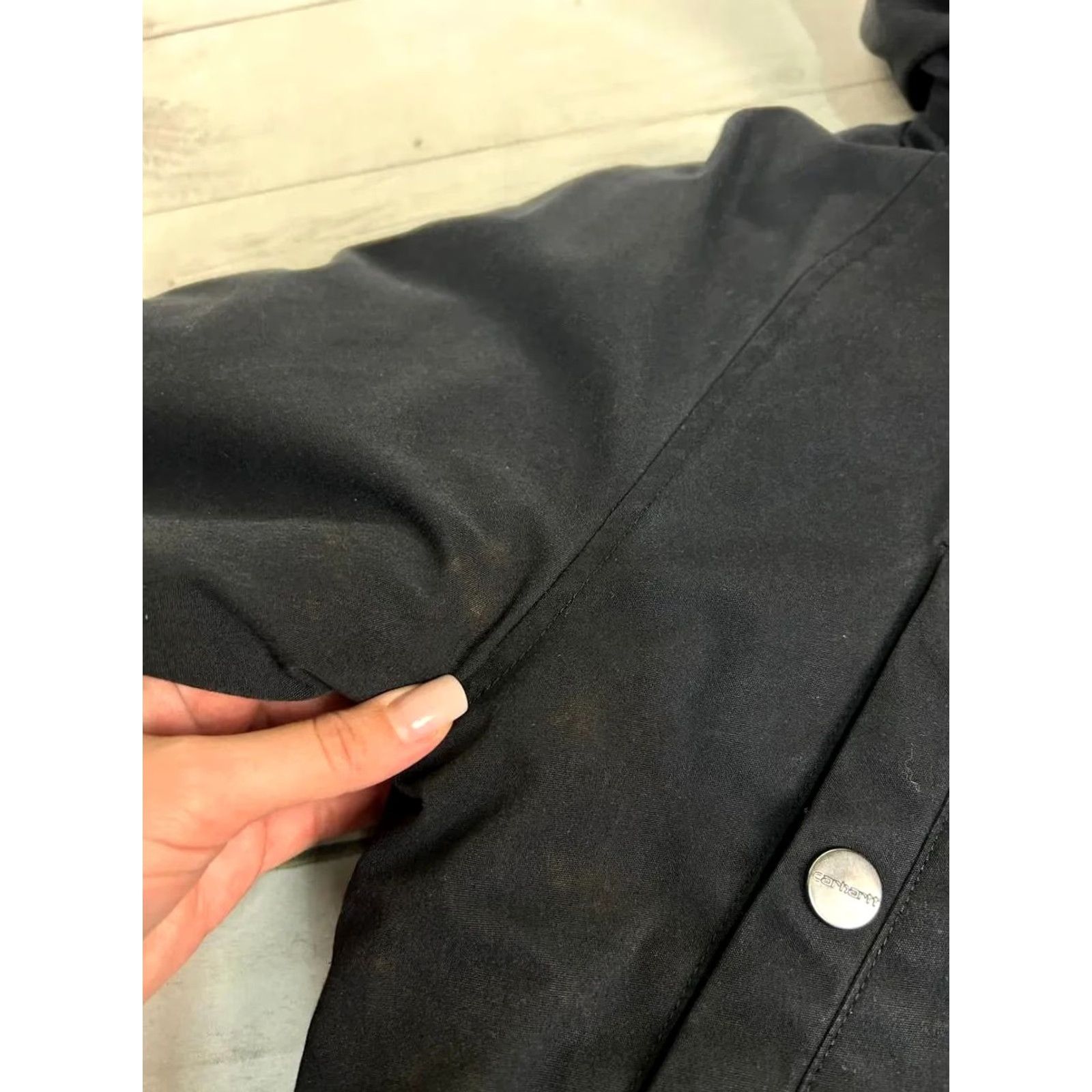 Carhartt VINTAGE Carhartt WIP Trapper Parka Jacket Men Size S Black Size US S / EU 44-46 / 1 - 6 Thumbnail