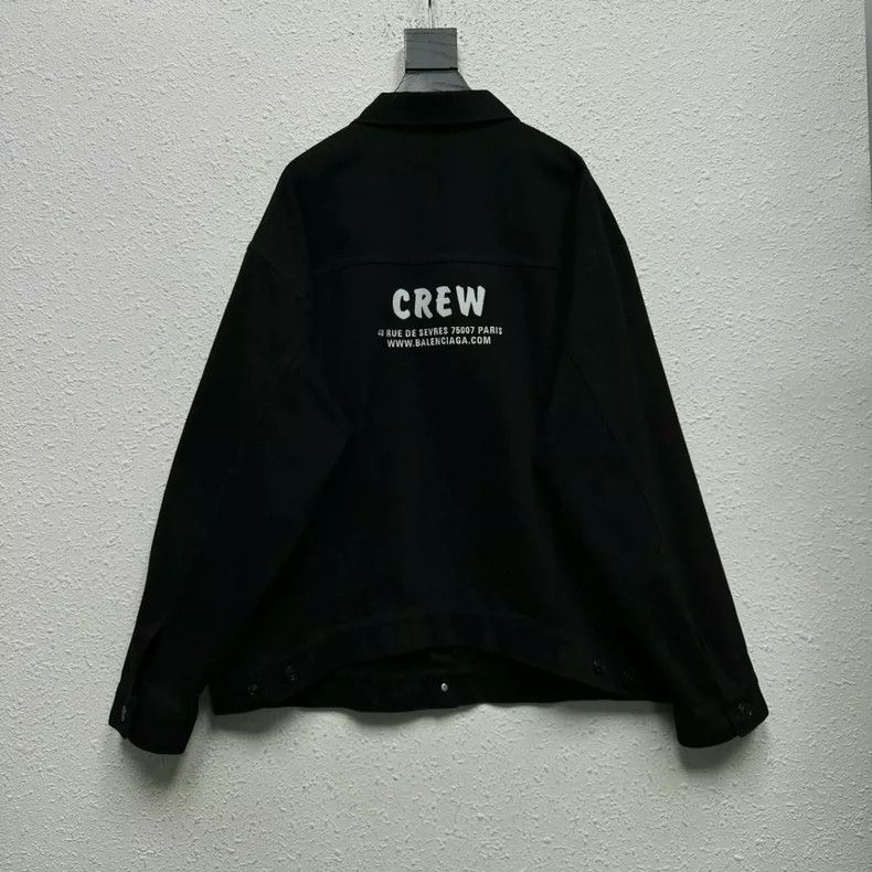 Balenciaga Balenciaga size 36 Crew Denim Jacket Size S / US 4 / IT 40 - 2 Thumbnail