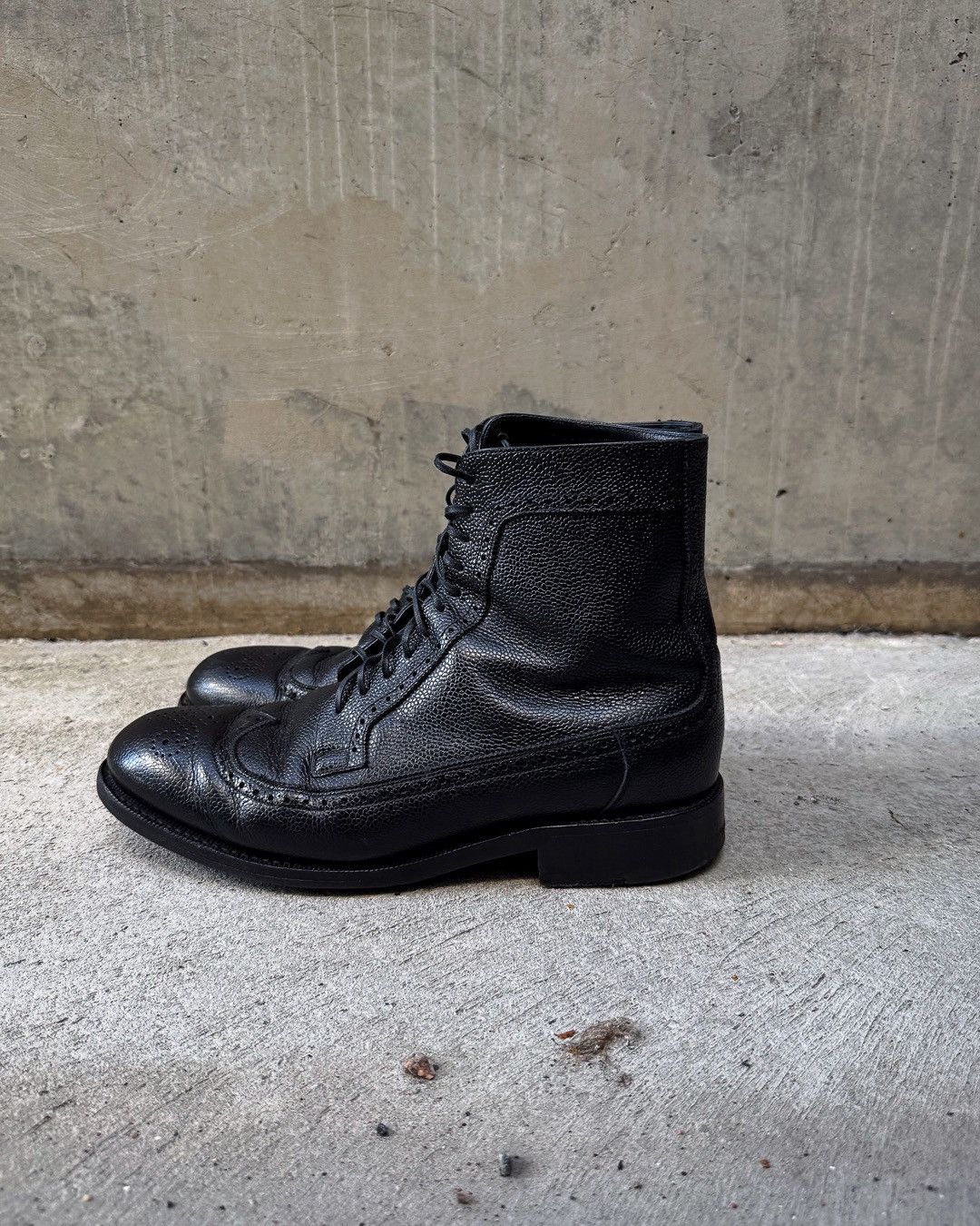 Wingtip Brogue Boots by Hedi Slimane