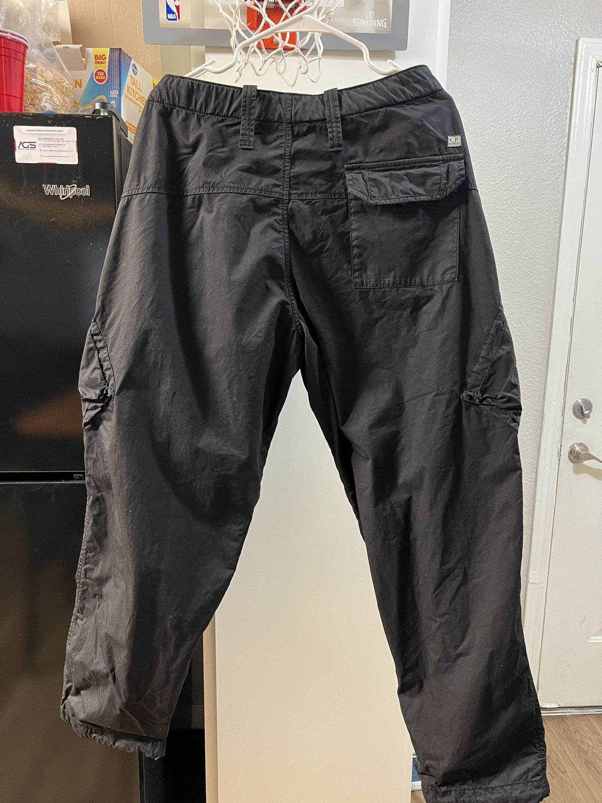 C.P. Company Wide-Leg Pleated Cotton-Garbardine Cargo Trouser Size US 32 / EU 48 - 2 Thumbnail
