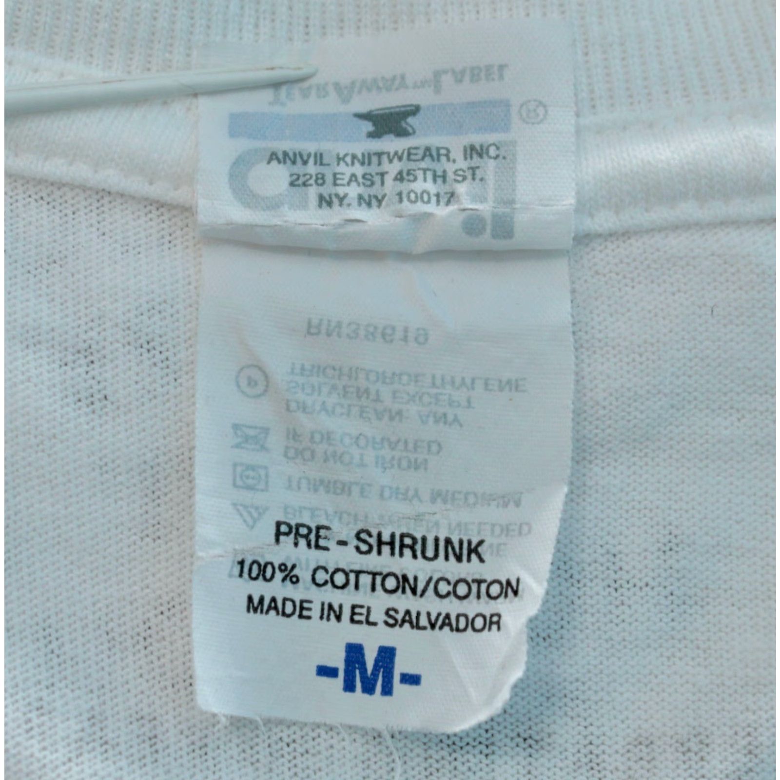 Anvil Nike Mens Y2K White Tina Turner 2008 Tour TShirt Sz M Band Concert T-shirt Size US M / EU 48-50 / 2 - 6 Thumbnail