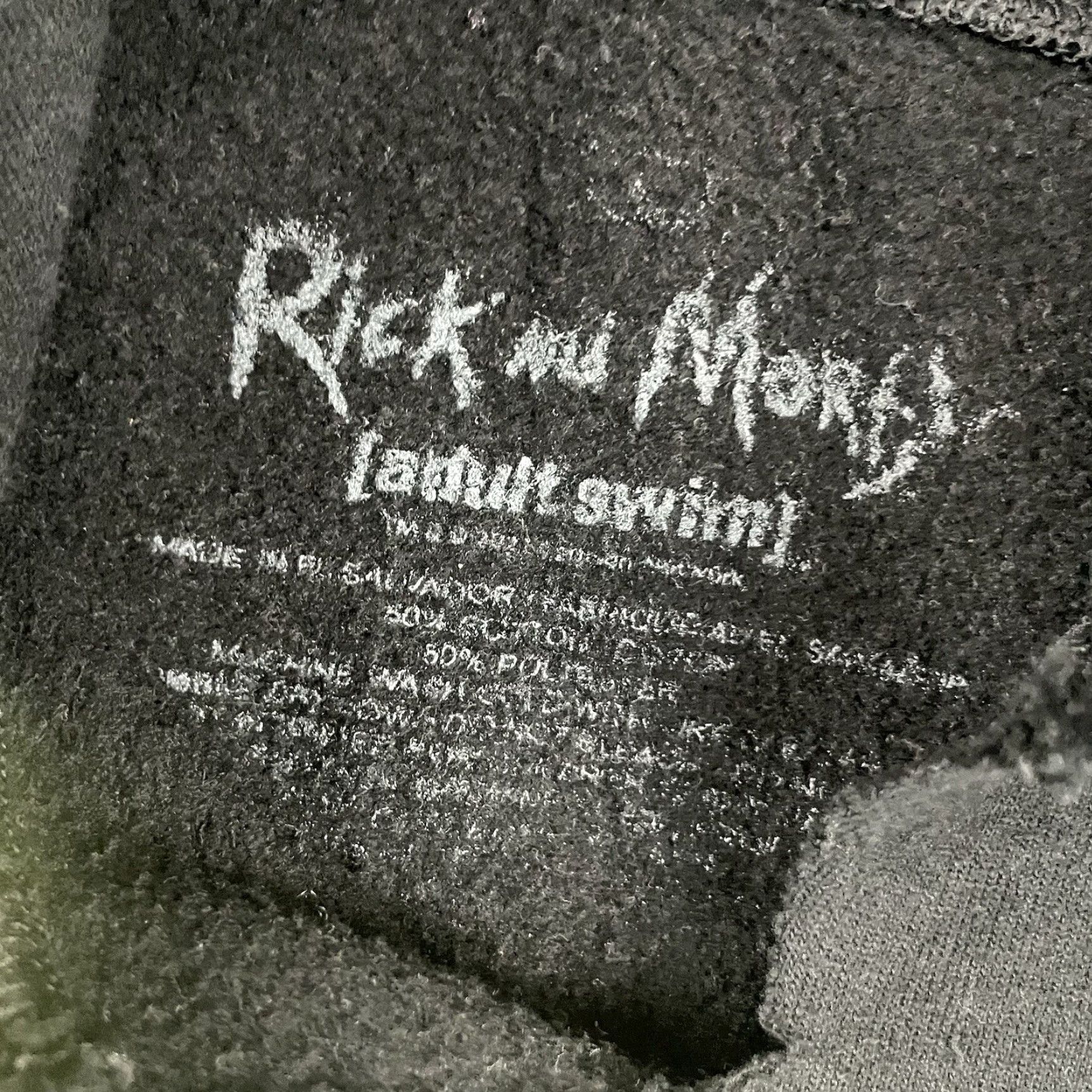Swims Rick And Morty Sweatshirt Mens M Black Hoodie Logo Cartoon Mens Size US M / EU 48-50 / 2 - 7 Thumbnail