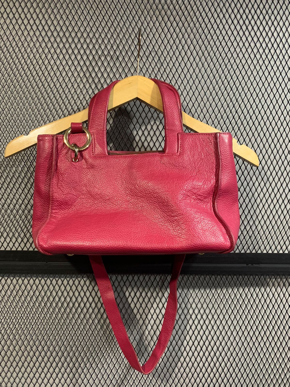 Branded Leather Diana Janes Bag Pink Leather Vintage Size ONE SIZE - 7 Thumbnail