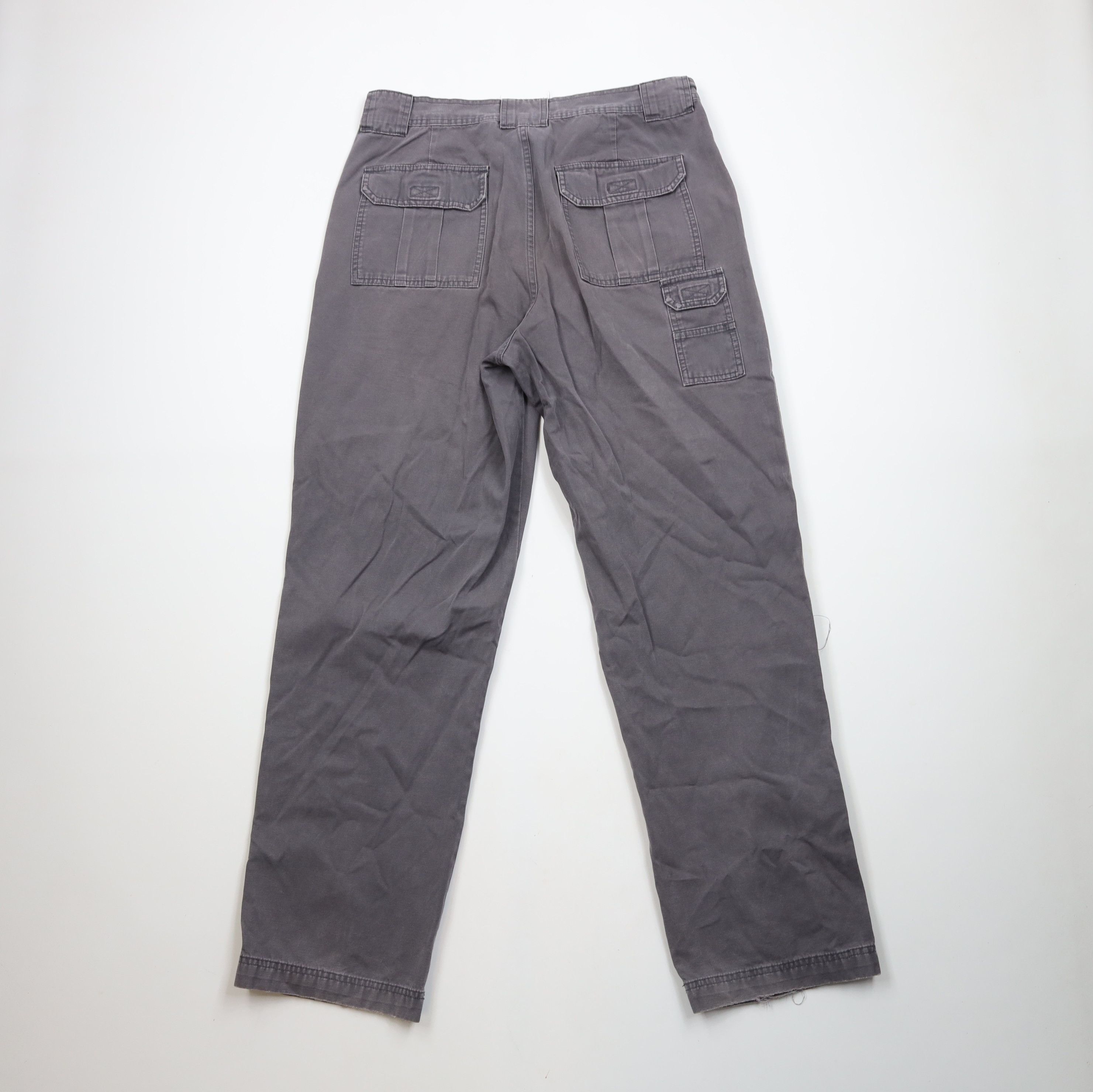 Cabelas × Vintage Vintage Cabelas Wide Leg 7 Pocket Hiking Pants Steel Blue Size US 36 / EU 52 - 9 Thumbnail
